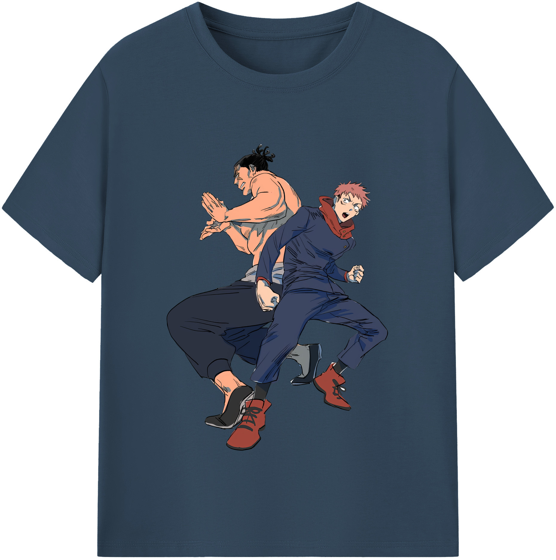 （画像用） 呪術廻戦 Jujutsu Kaisen レディースカジュアルプリントTシャツ（綿100％）
