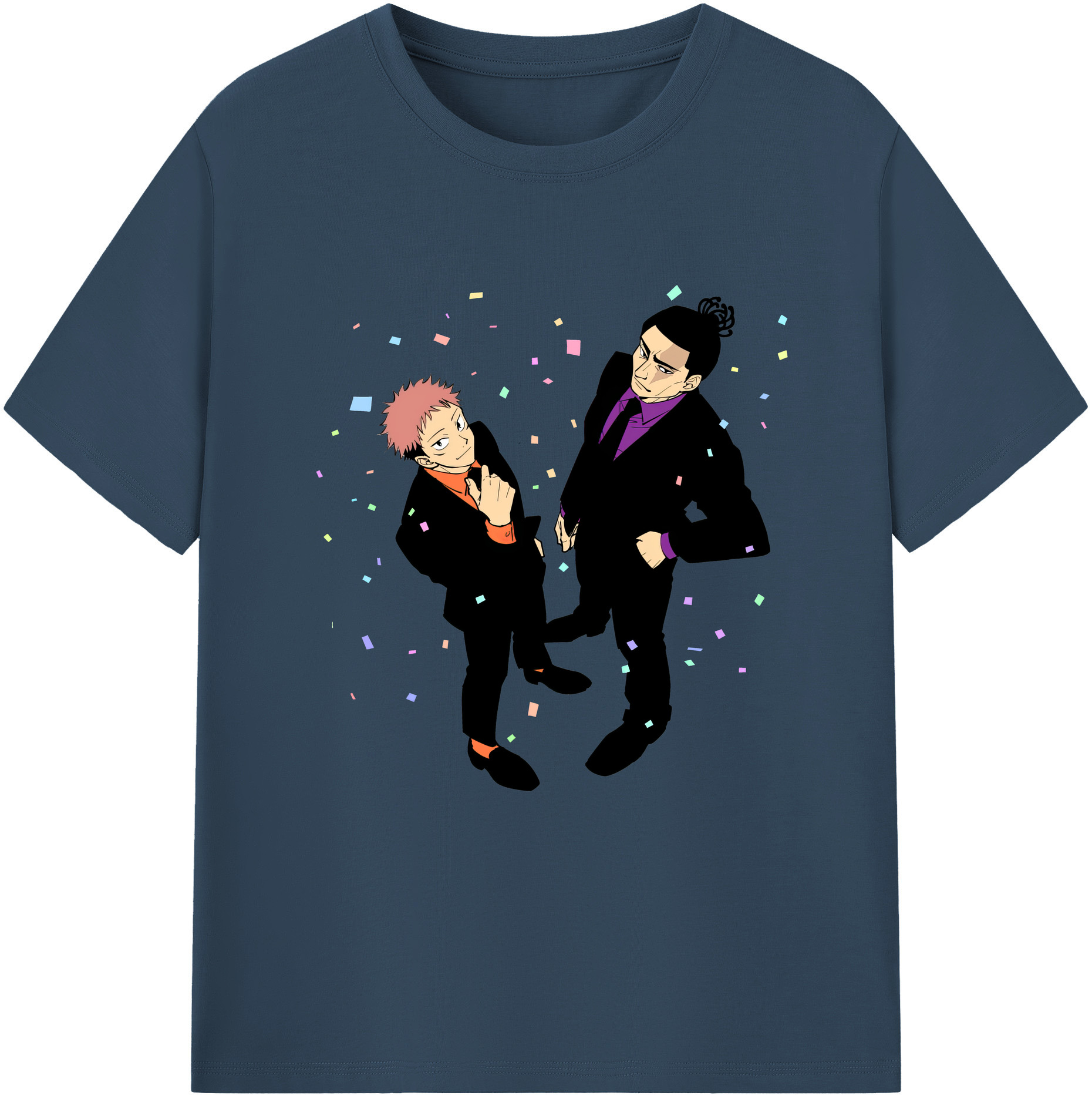 （画像用） 呪術廻戦 Jujutsu Kaisen レディースカジュアルプリントTシャツ（綿100％）