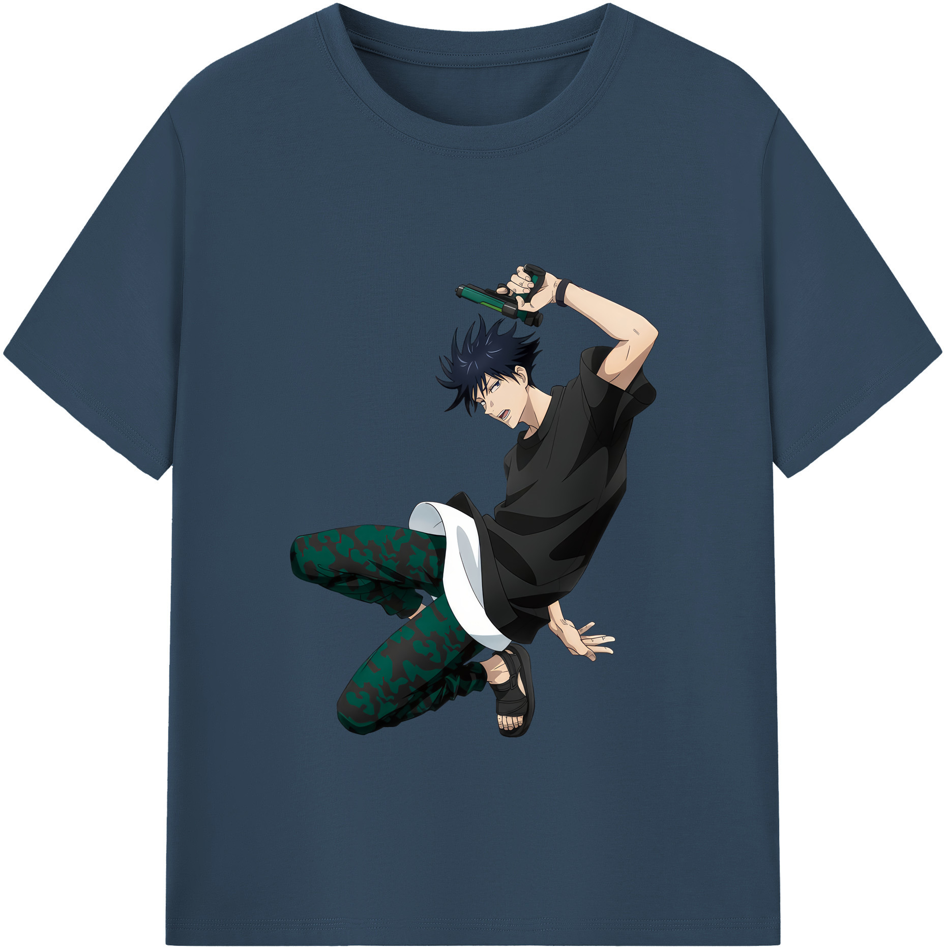 （画像用） 呪術廻戦 Jujutsu Kaisen レディースカジュアルプリントTシャツ（綿100％）