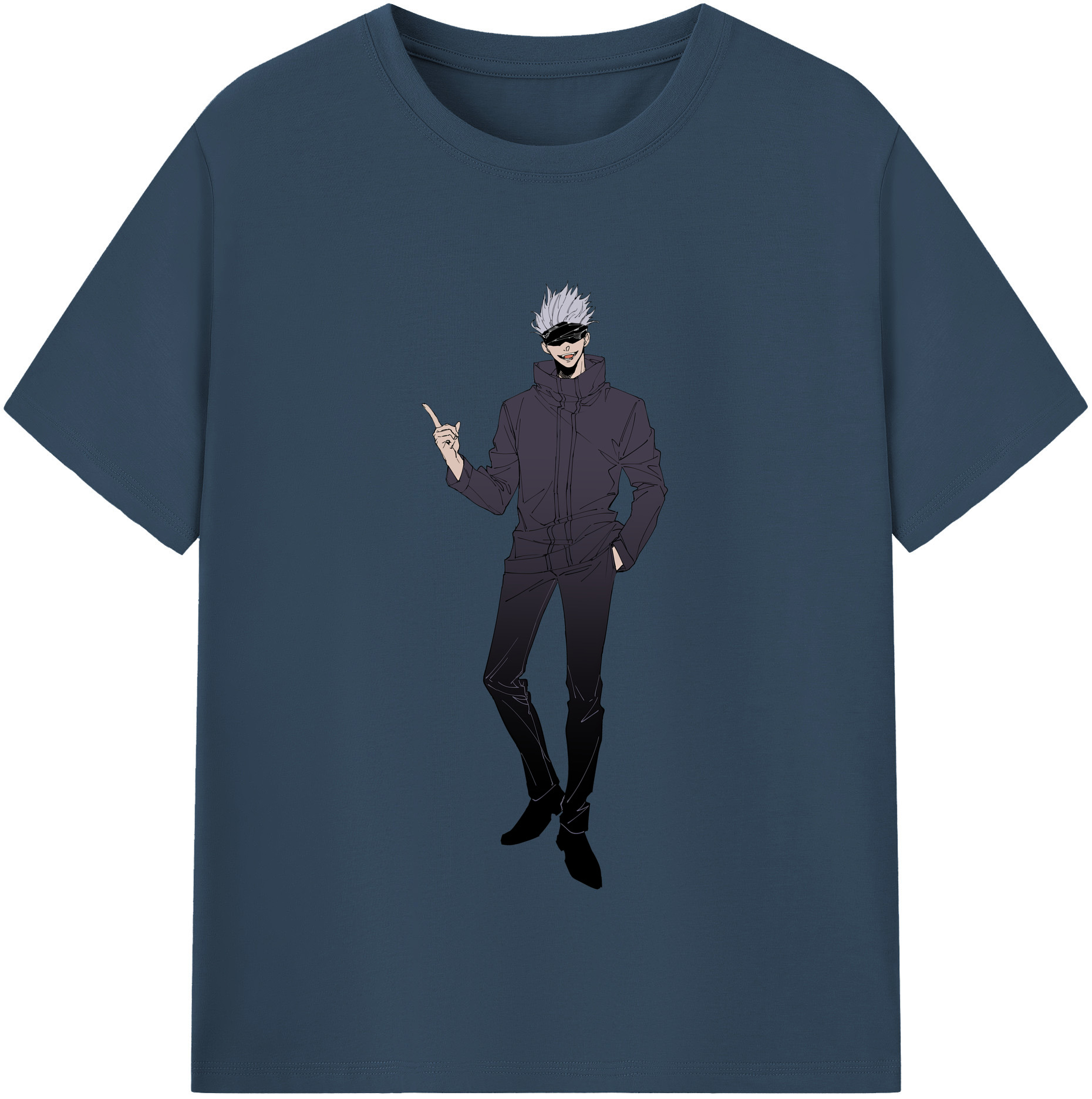 （画像用） 呪術廻戦 Jujutsu Kaisen レディースカジュアルプリントTシャツ（綿100％）