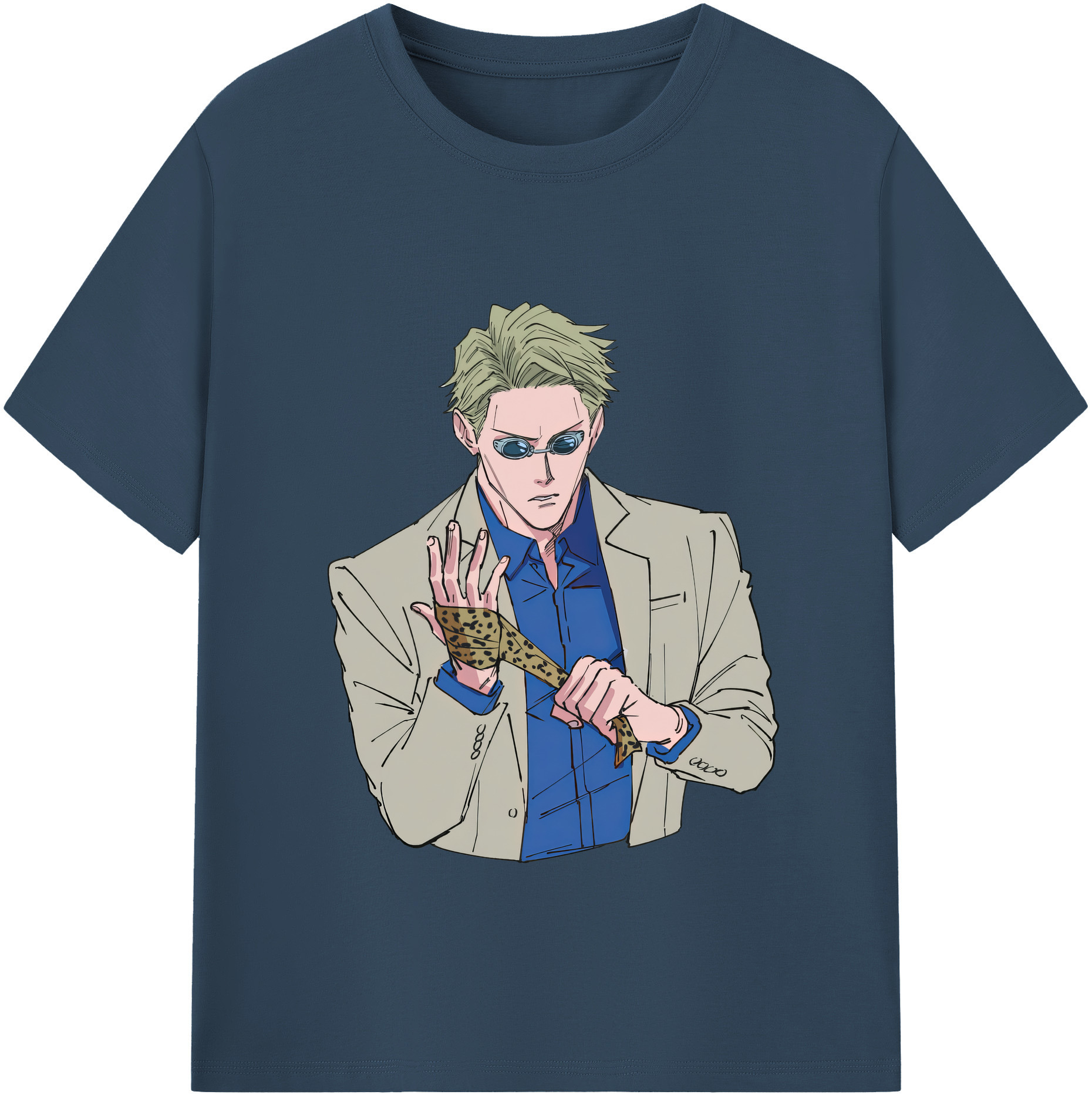 （画像用） 呪術廻戦 Jujutsu Kaisen レディースカジュアルプリントTシャツ（綿100％）