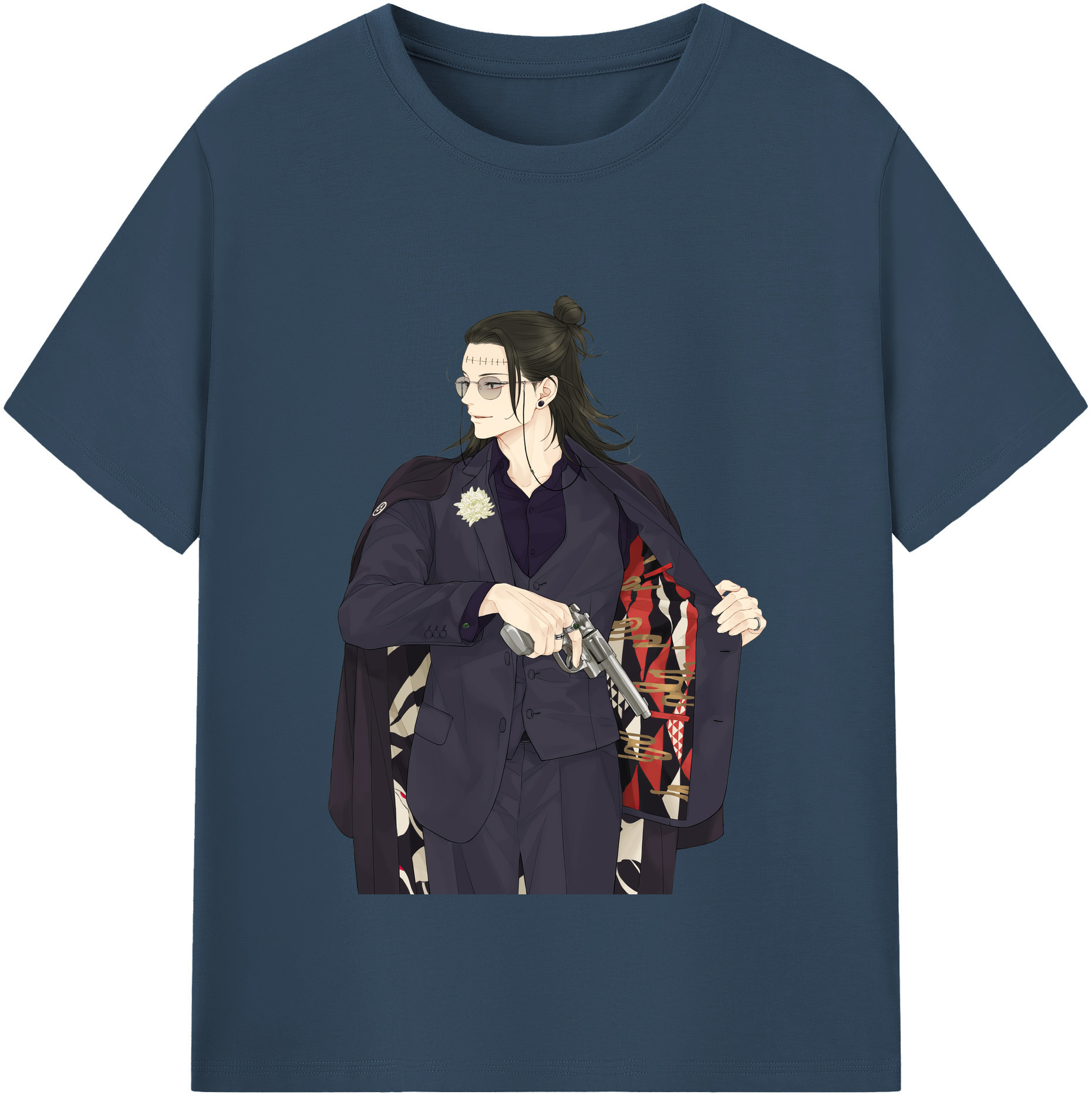 （画像用） 呪術廻戦 Jujutsu Kaisen レディースカジュアルプリントTシャツ（綿100％）