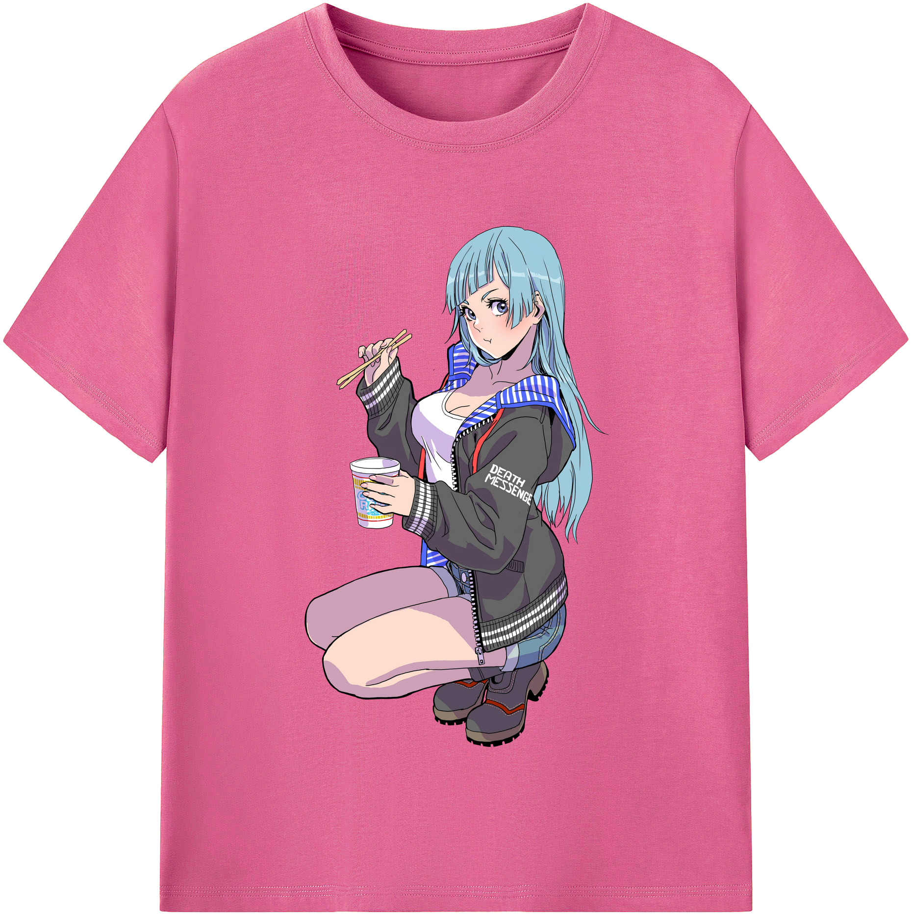 （画像用） 呪術廻戦 Jujutsu Kaisen レディースカジュアルプリントTシャツ（綿100％）