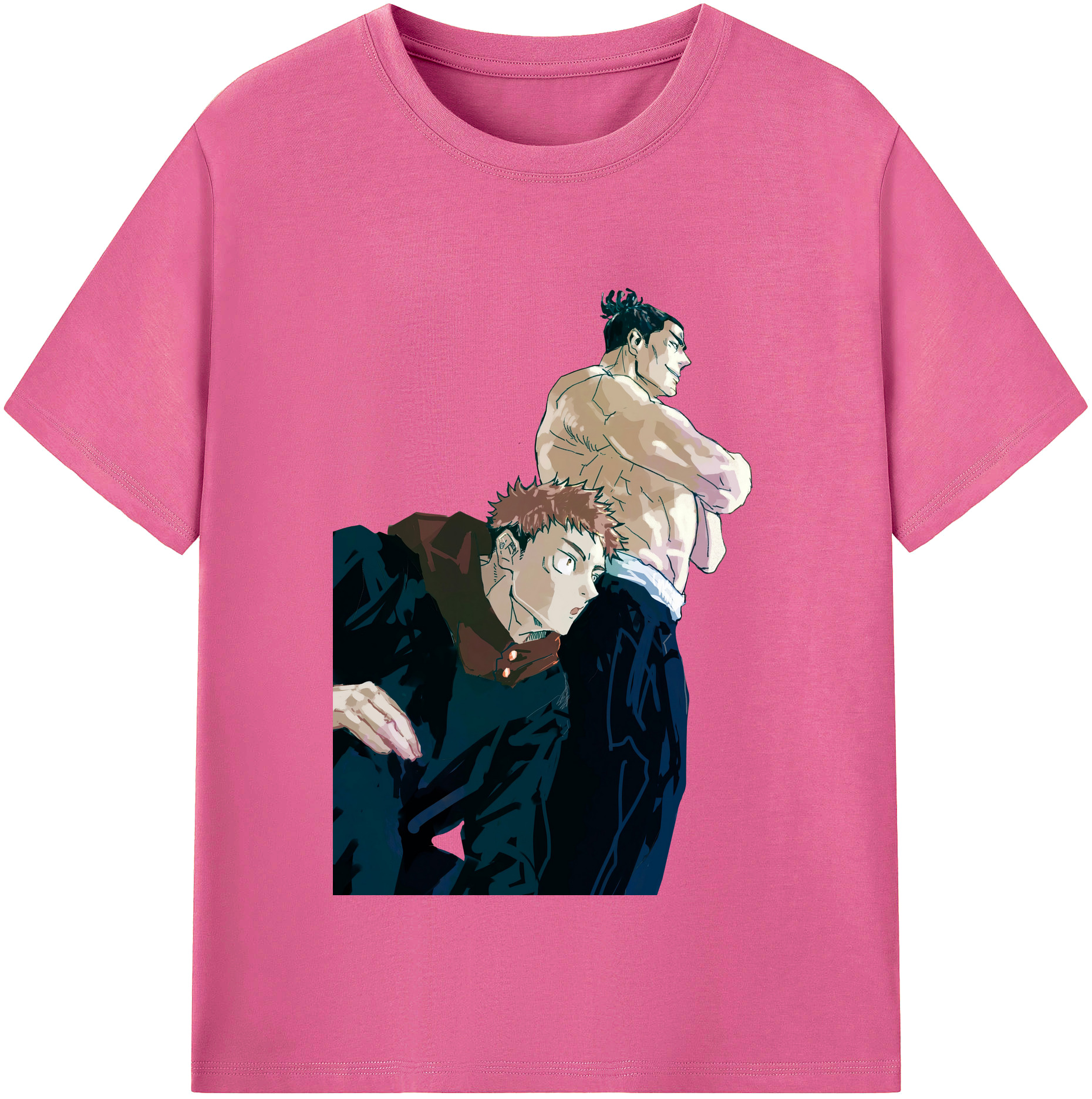 （画像用） 呪術廻戦 Jujutsu Kaisen レディースカジュアルプリントTシャツ（綿100％）