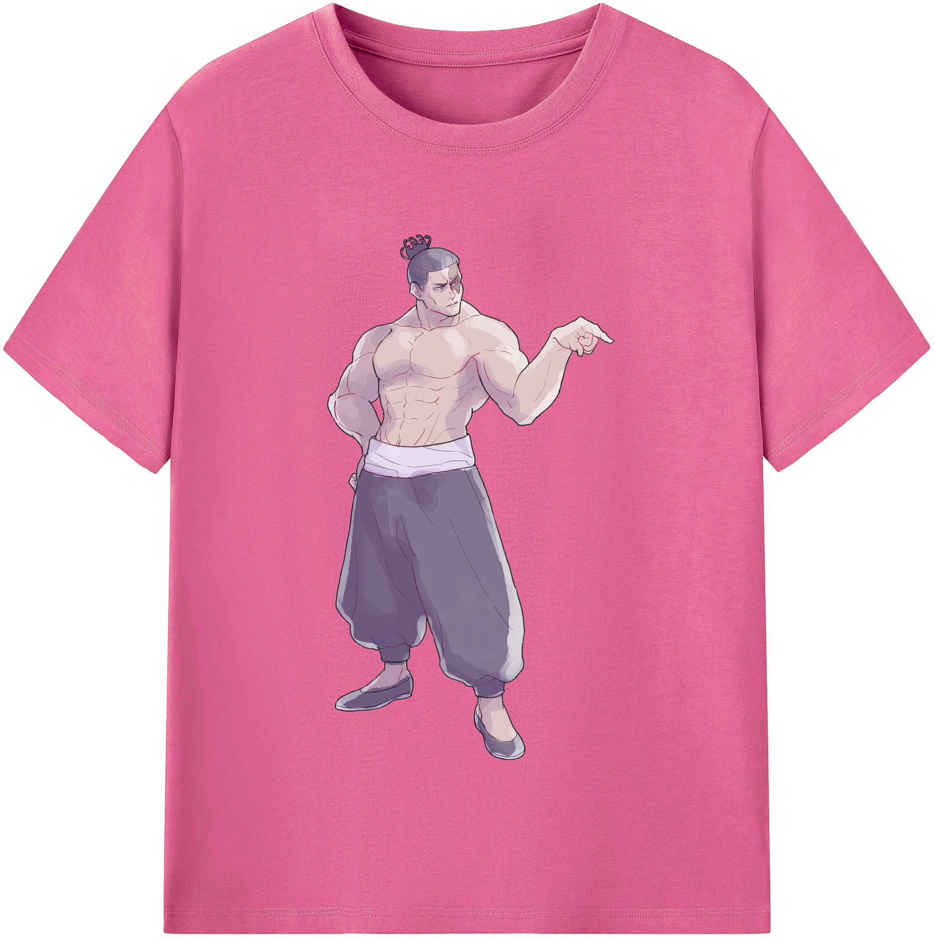（画像用） 呪術廻戦 Jujutsu Kaisen レディースカジュアルプリントTシャツ（綿100％）