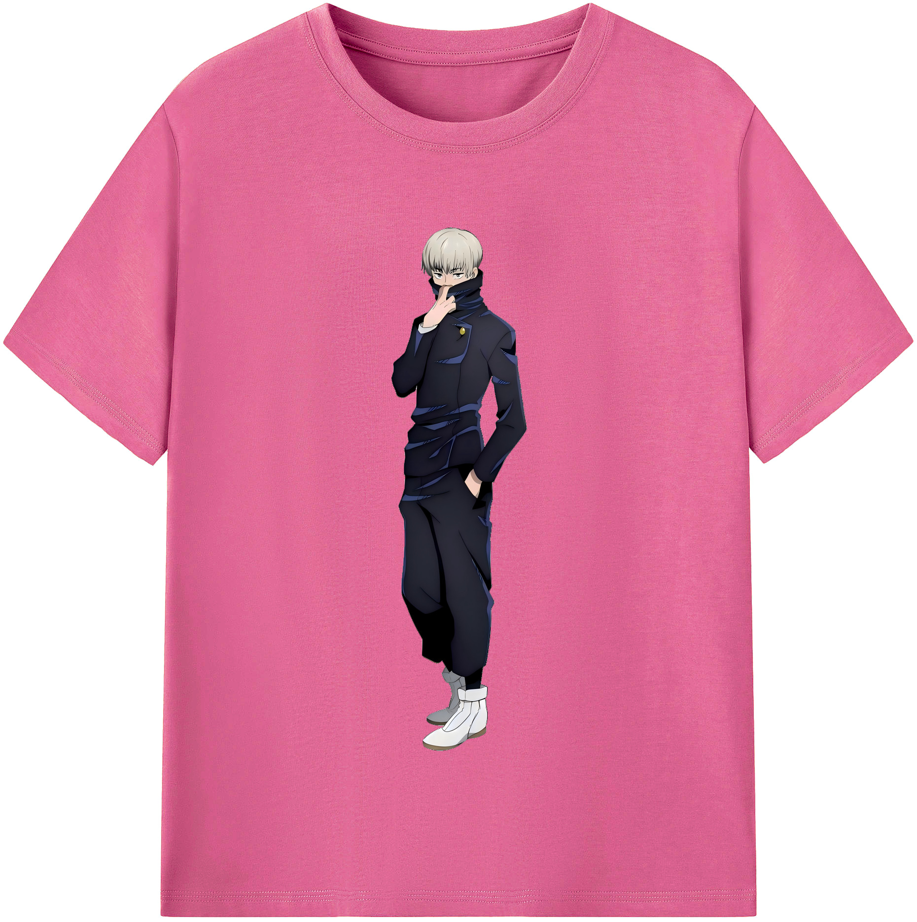 （画像用） 呪術廻戦 Jujutsu Kaisen レディースカジュアルプリントTシャツ（綿100％）