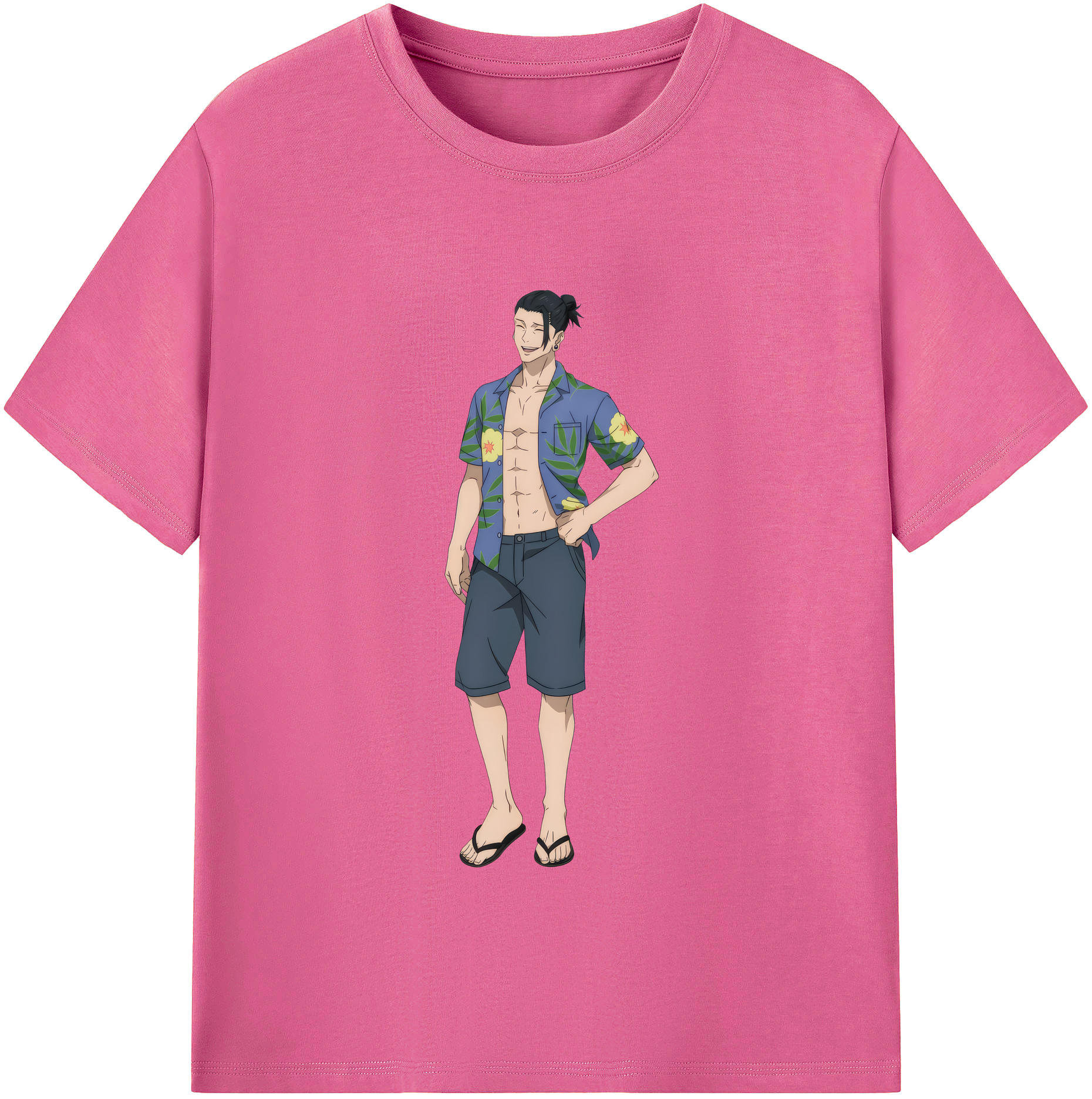（画像用） 呪術廻戦 Jujutsu Kaisen レディースカジュアルプリントTシャツ（綿100％）