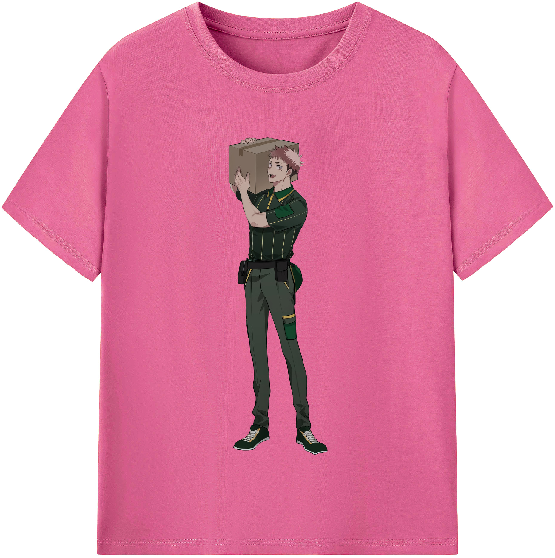 （画像用） 呪術廻戦 Jujutsu Kaisen レディースカジュアルプリントTシャツ（綿100％）