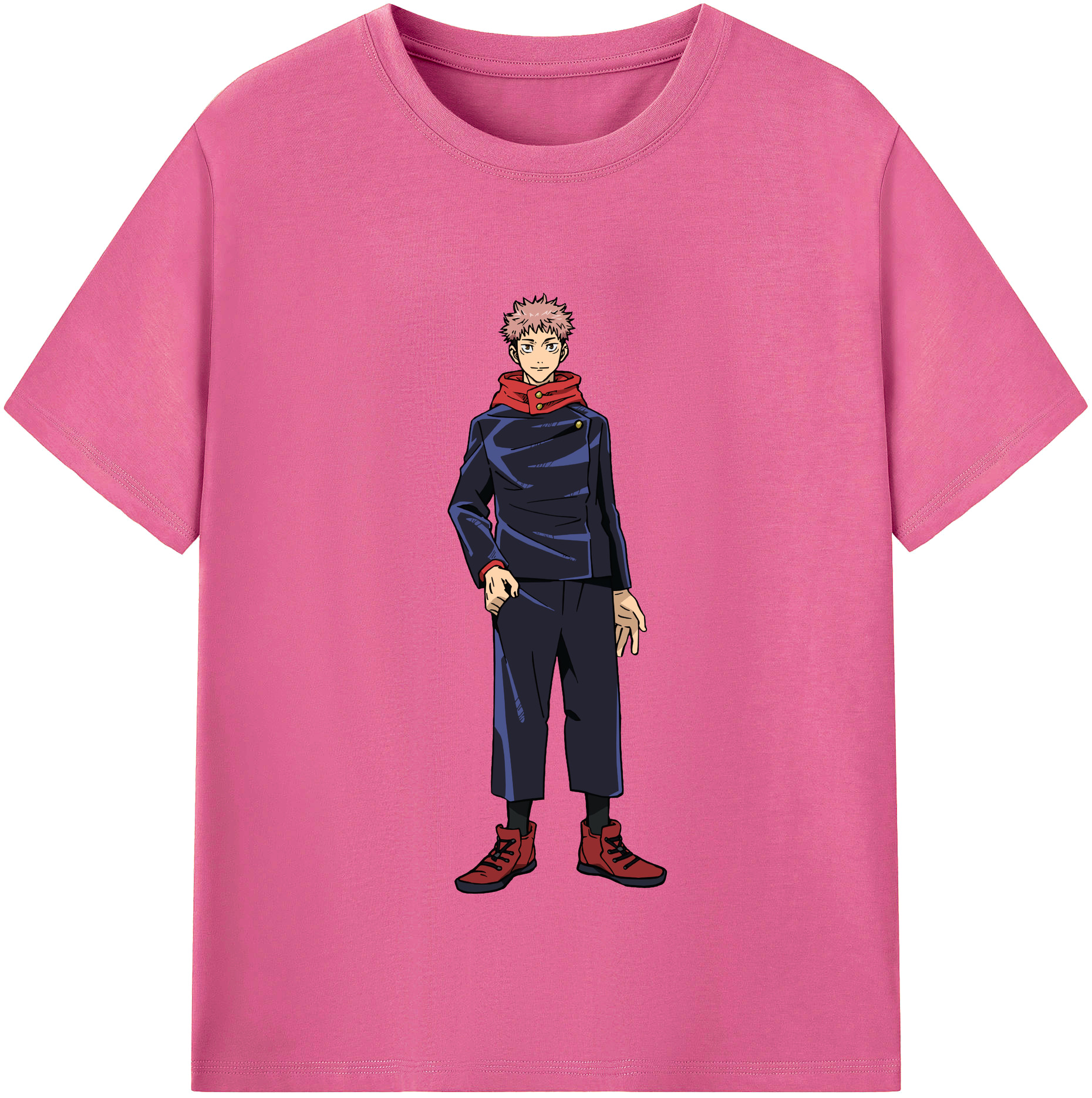 （画像用） 呪術廻戦 Jujutsu Kaisen レディースカジュアルプリントTシャツ（綿100％）
