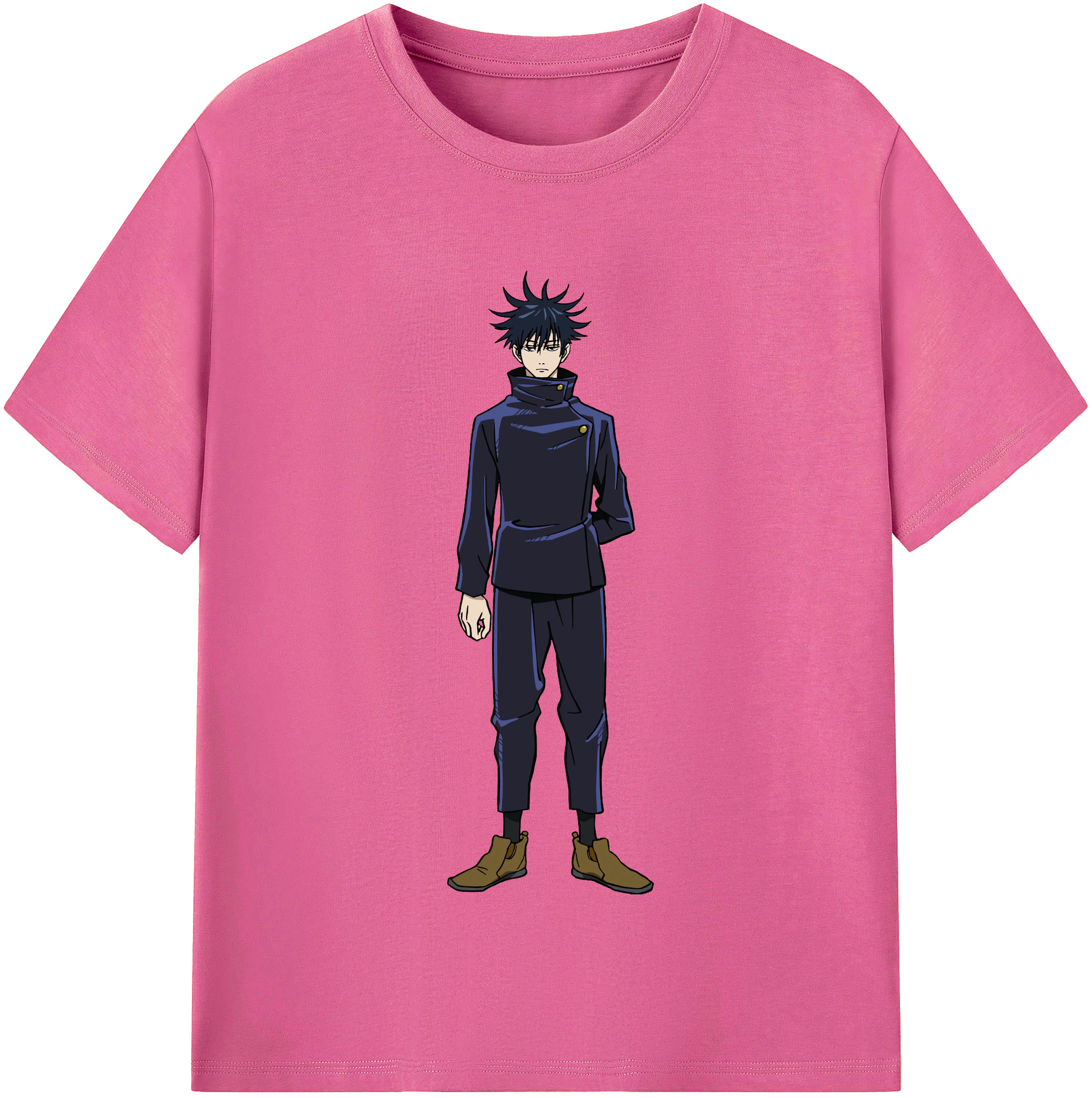 （画像用） 呪術廻戦 Jujutsu Kaisen レディースカジュアルプリントTシャツ（綿100％）