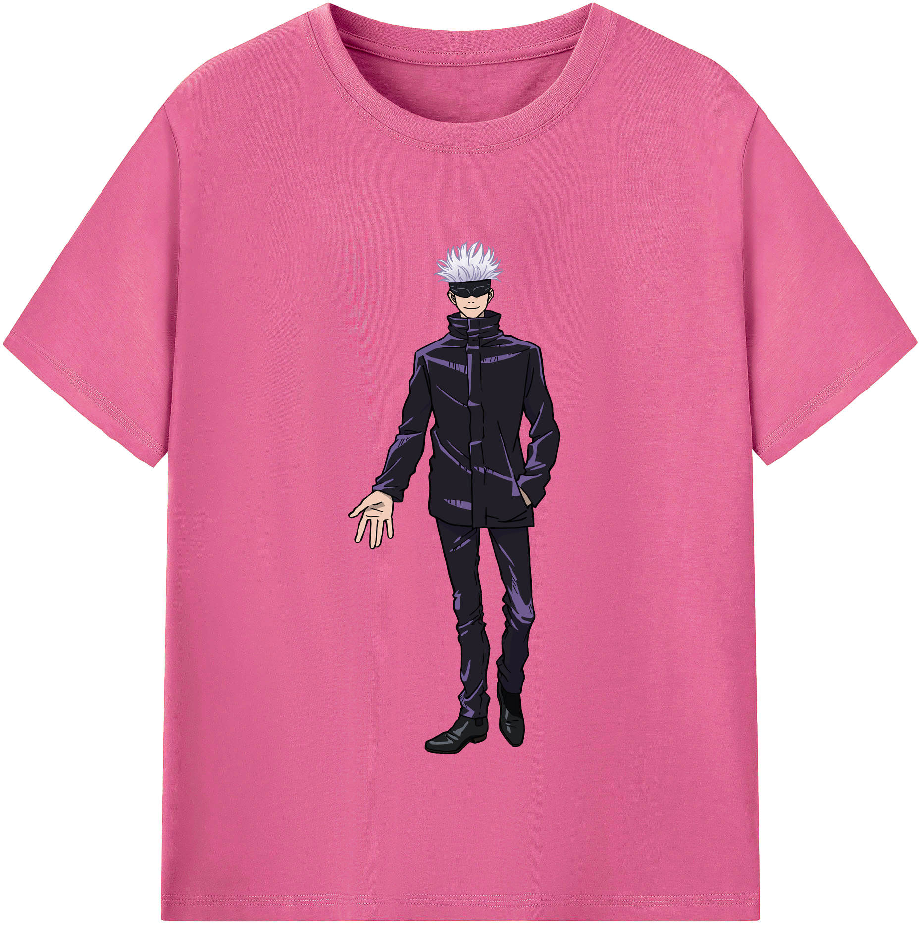 （画像用） 呪術廻戦 Jujutsu Kaisen レディースカジュアルプリントTシャツ（綿100％）