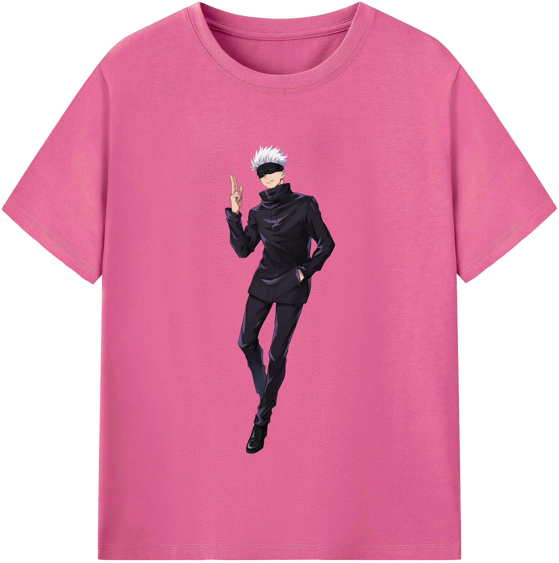 （画像用） 呪術廻戦 Jujutsu Kaisen レディースカジュアルプリントTシャツ（綿100％）