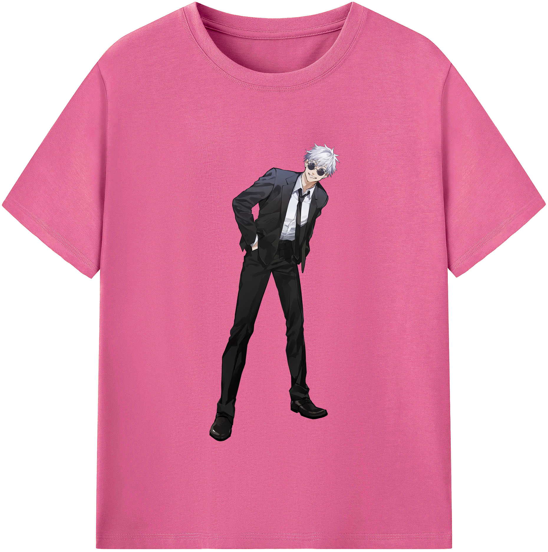 （画像用） 呪術廻戦 Jujutsu Kaisen レディースカジュアルプリントTシャツ（綿100％）