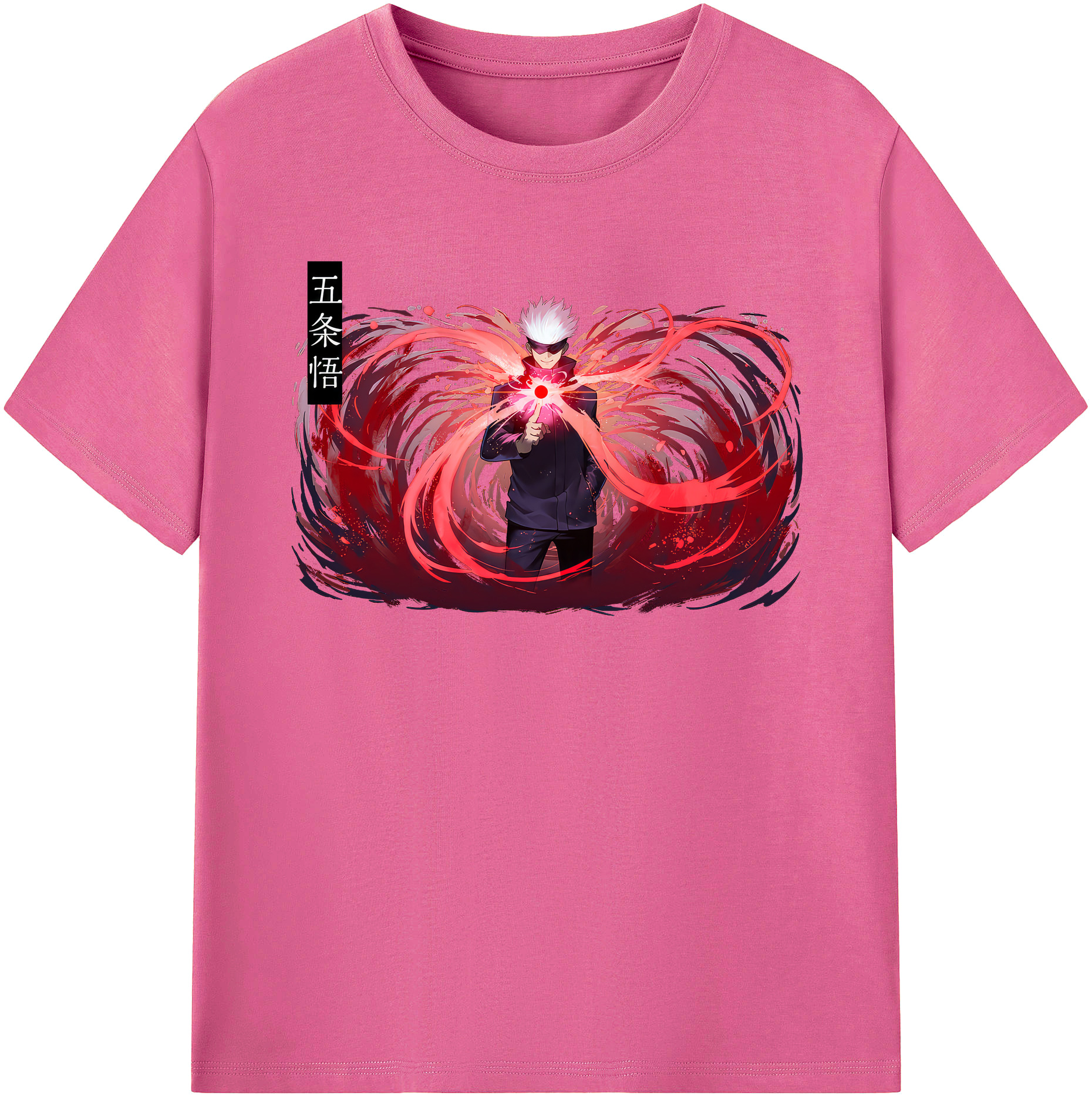 （画像用） 呪術廻戦 Jujutsu Kaisen レディースカジュアルプリントTシャツ（綿100％）