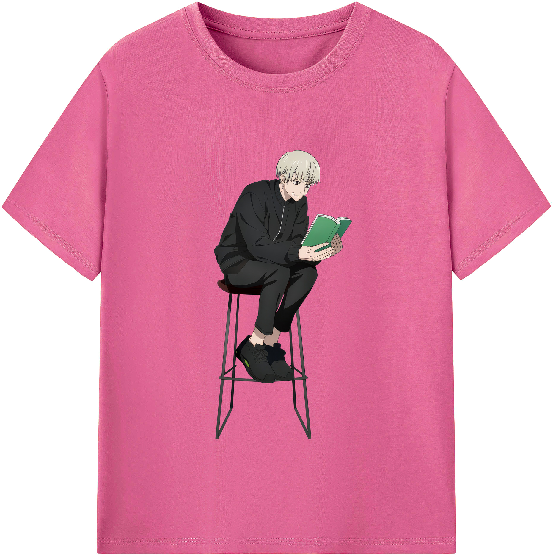 （画像用） 呪術廻戦 Jujutsu Kaisen レディースカジュアルプリントTシャツ（綿100％）