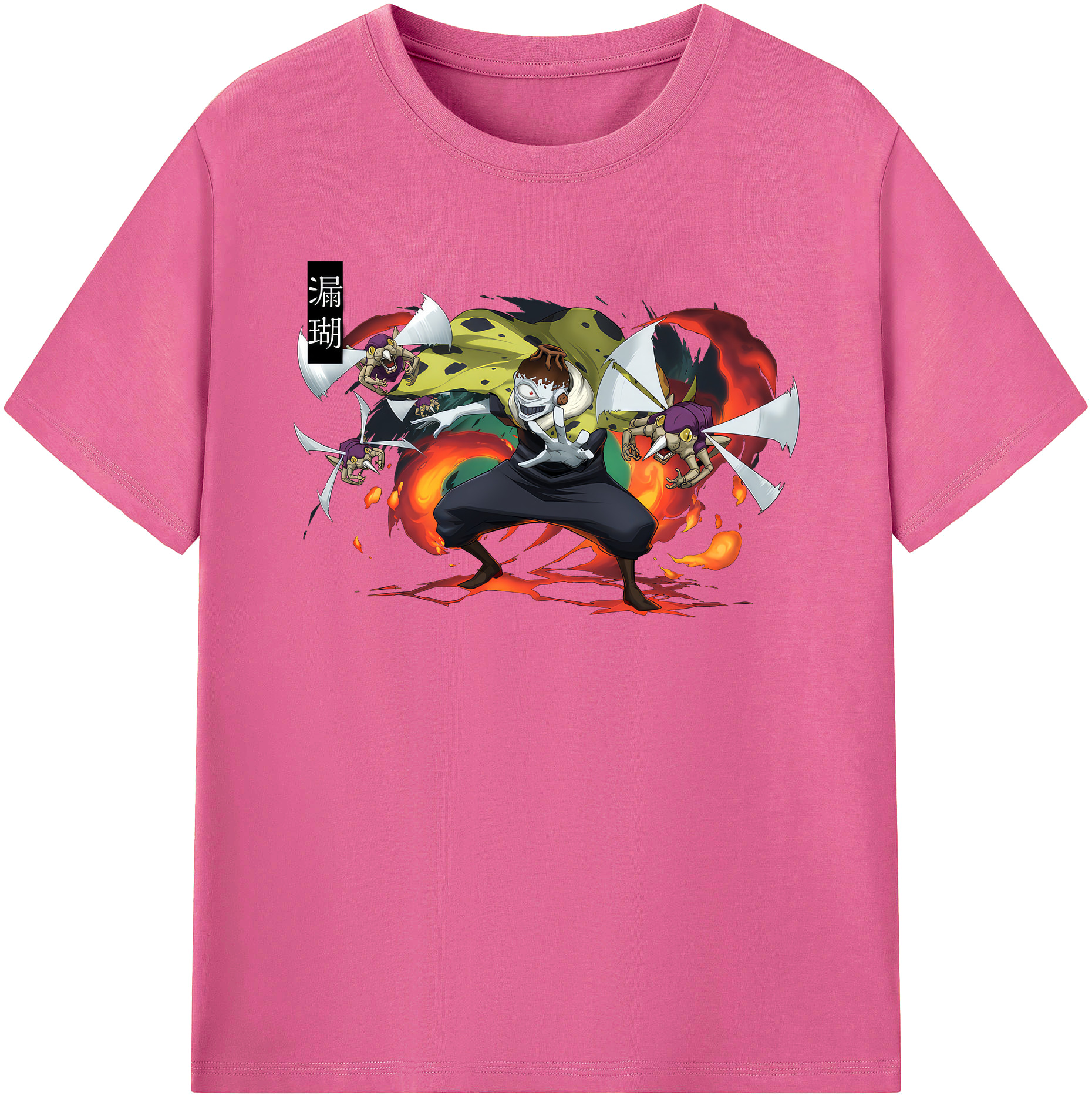 （画像用） 呪術廻戦 Jujutsu Kaisen レディースカジュアルプリントTシャツ（綿100％）