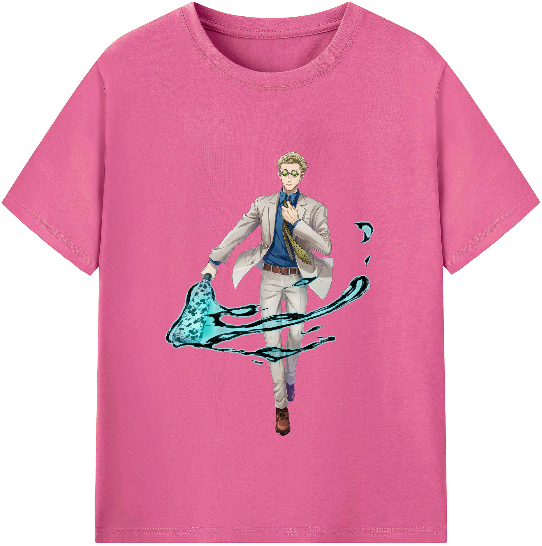 （画像用） 呪術廻戦 Jujutsu Kaisen レディースカジュアルプリントTシャツ（綿100％）