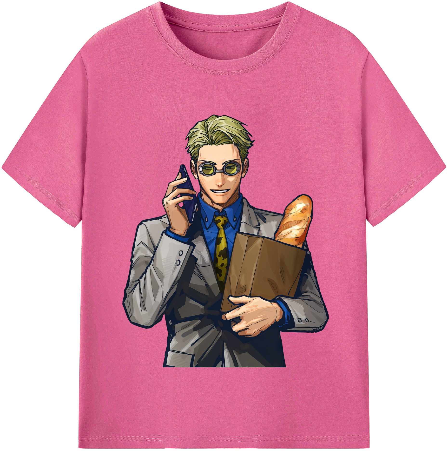 （画像用） 呪術廻戦 Jujutsu Kaisen レディースカジュアルプリントTシャツ（綿100％）