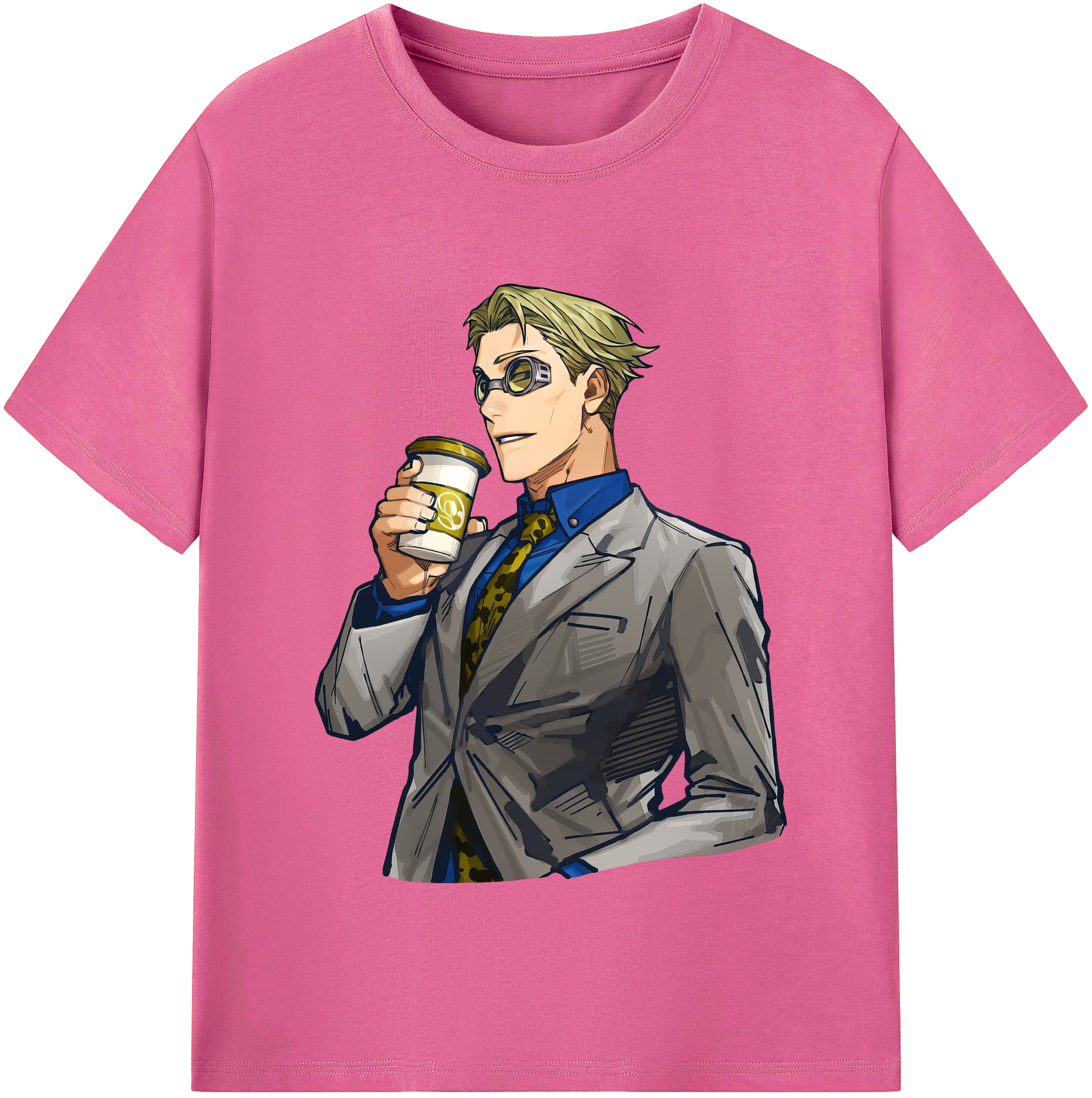 （画像用） 呪術廻戦 Jujutsu Kaisen レディースカジュアルプリントTシャツ（綿100％）