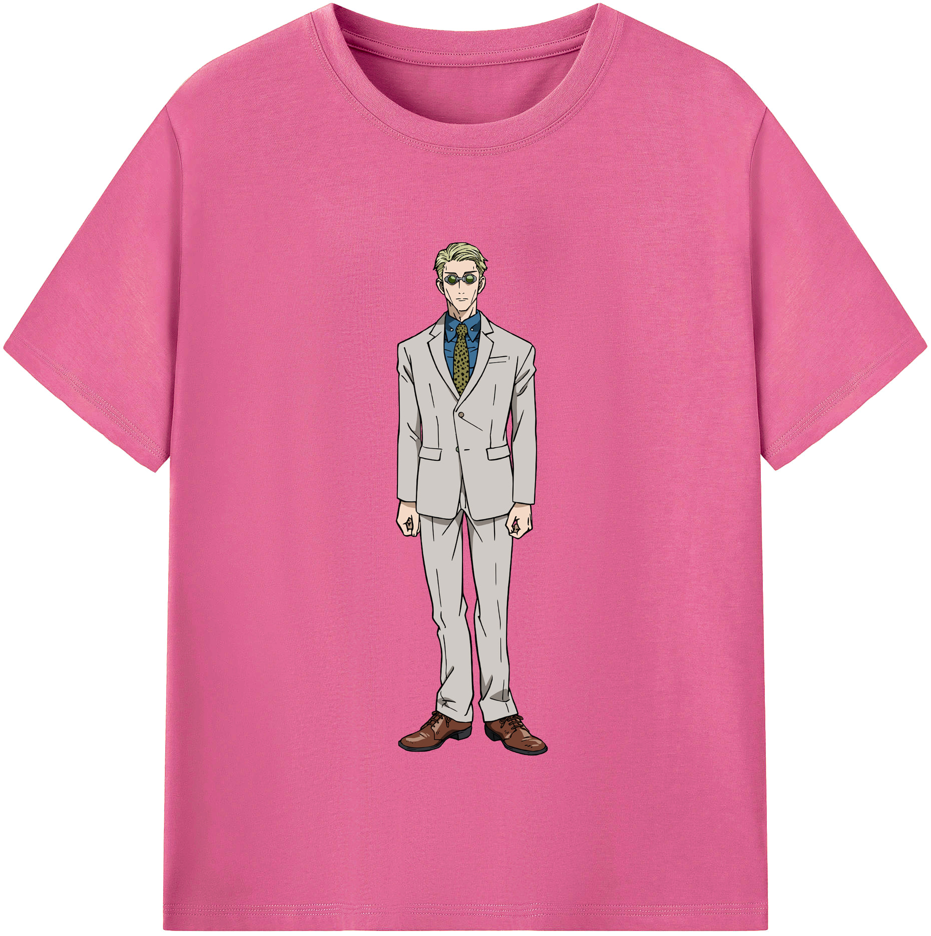 （画像用） 呪術廻戦 Jujutsu Kaisen レディースカジュアルプリントTシャツ（綿100％）