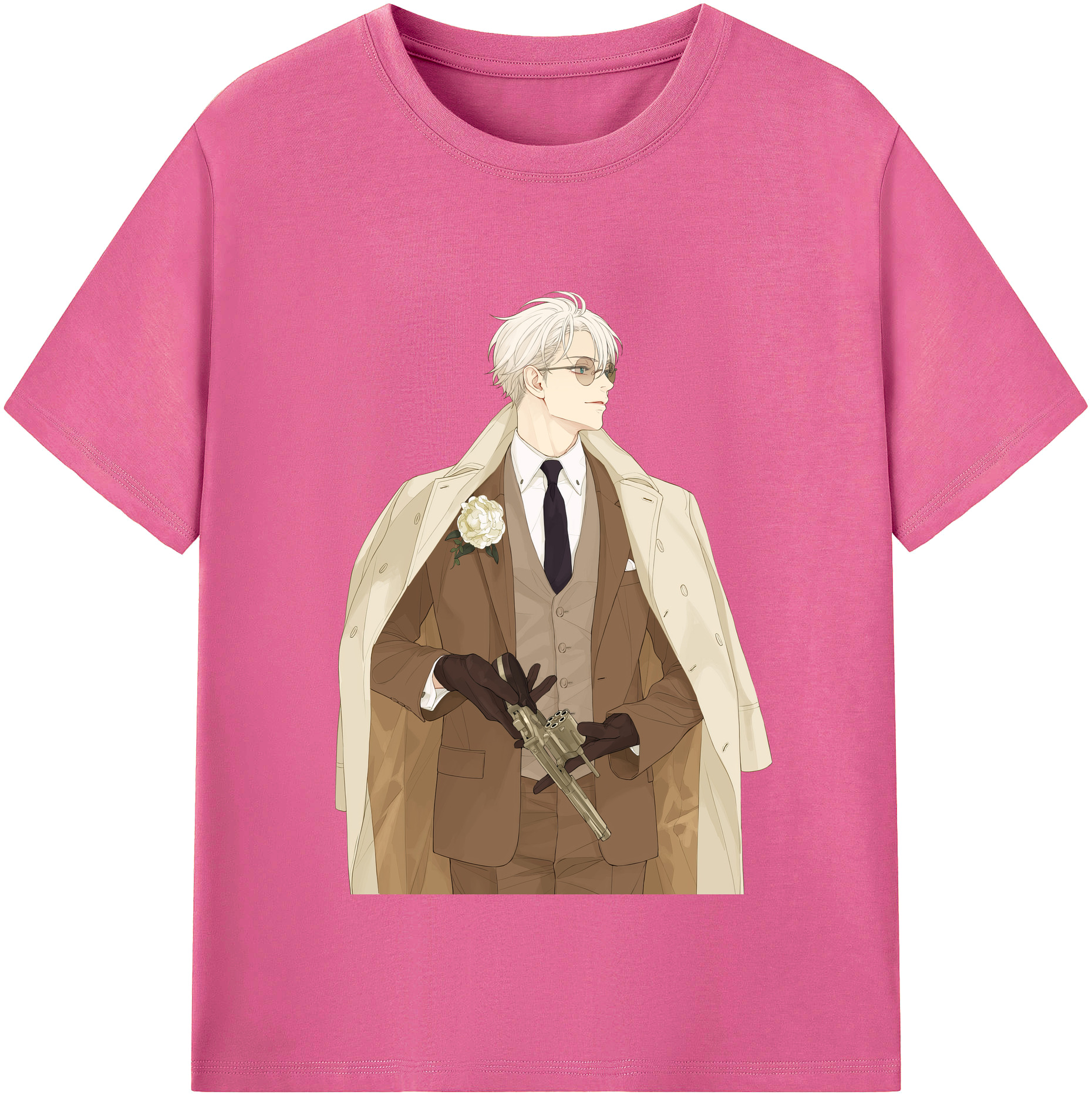 （画像用） 呪術廻戦 Jujutsu Kaisen レディースカジュアルプリントTシャツ（綿100％）