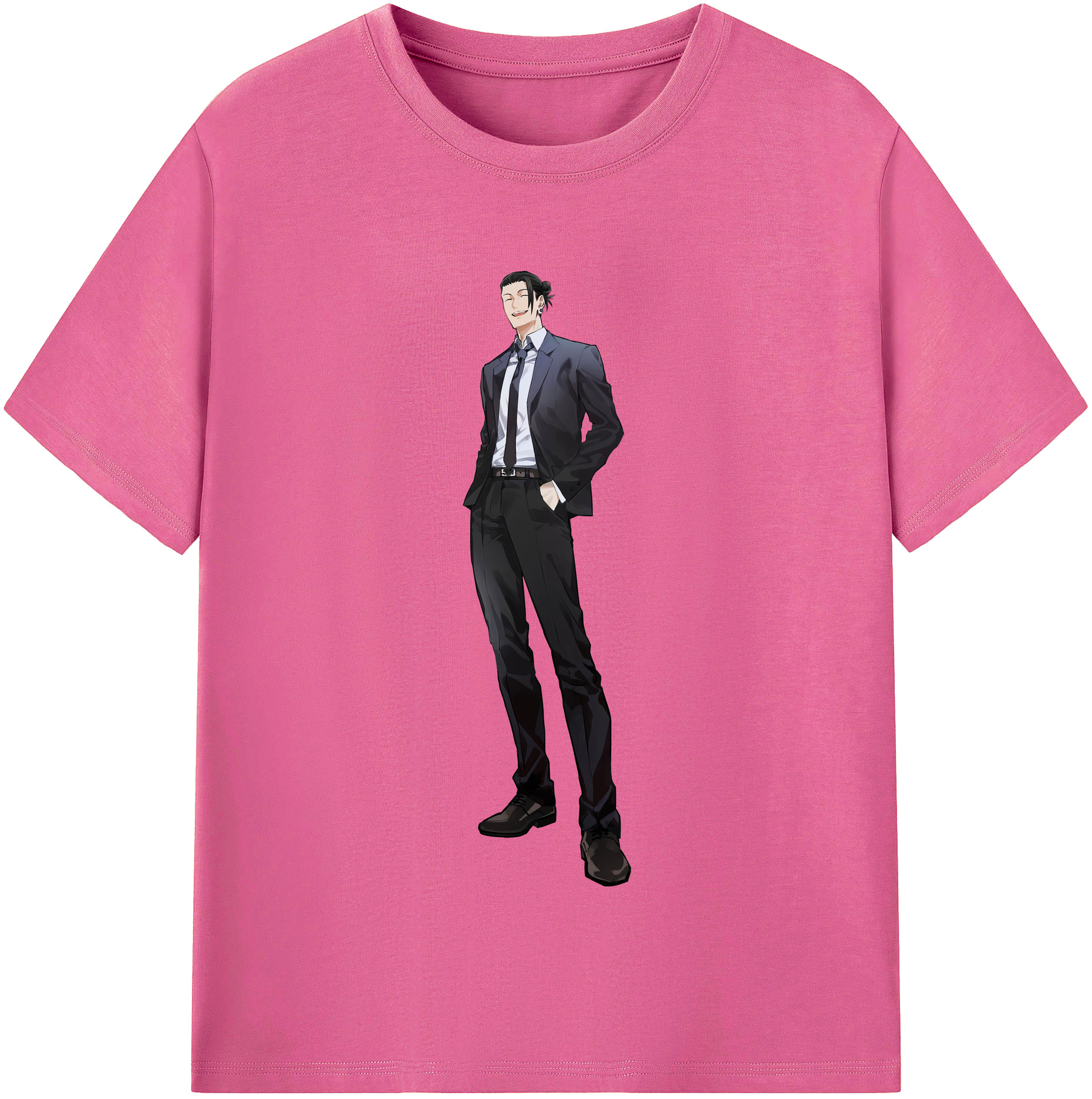 （画像用） 呪術廻戦 Jujutsu Kaisen レディースカジュアルプリントTシャツ（綿100％）