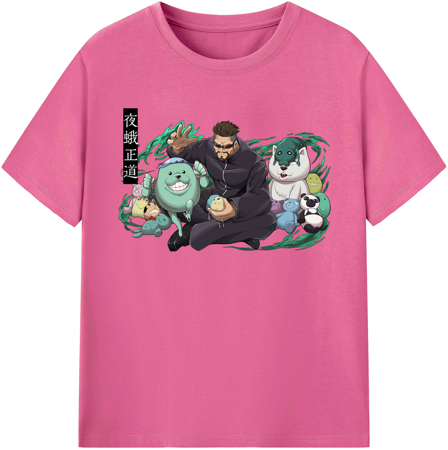 （画像用） 呪術廻戦 Jujutsu Kaisen レディースカジュアルプリントTシャツ（綿100％）
