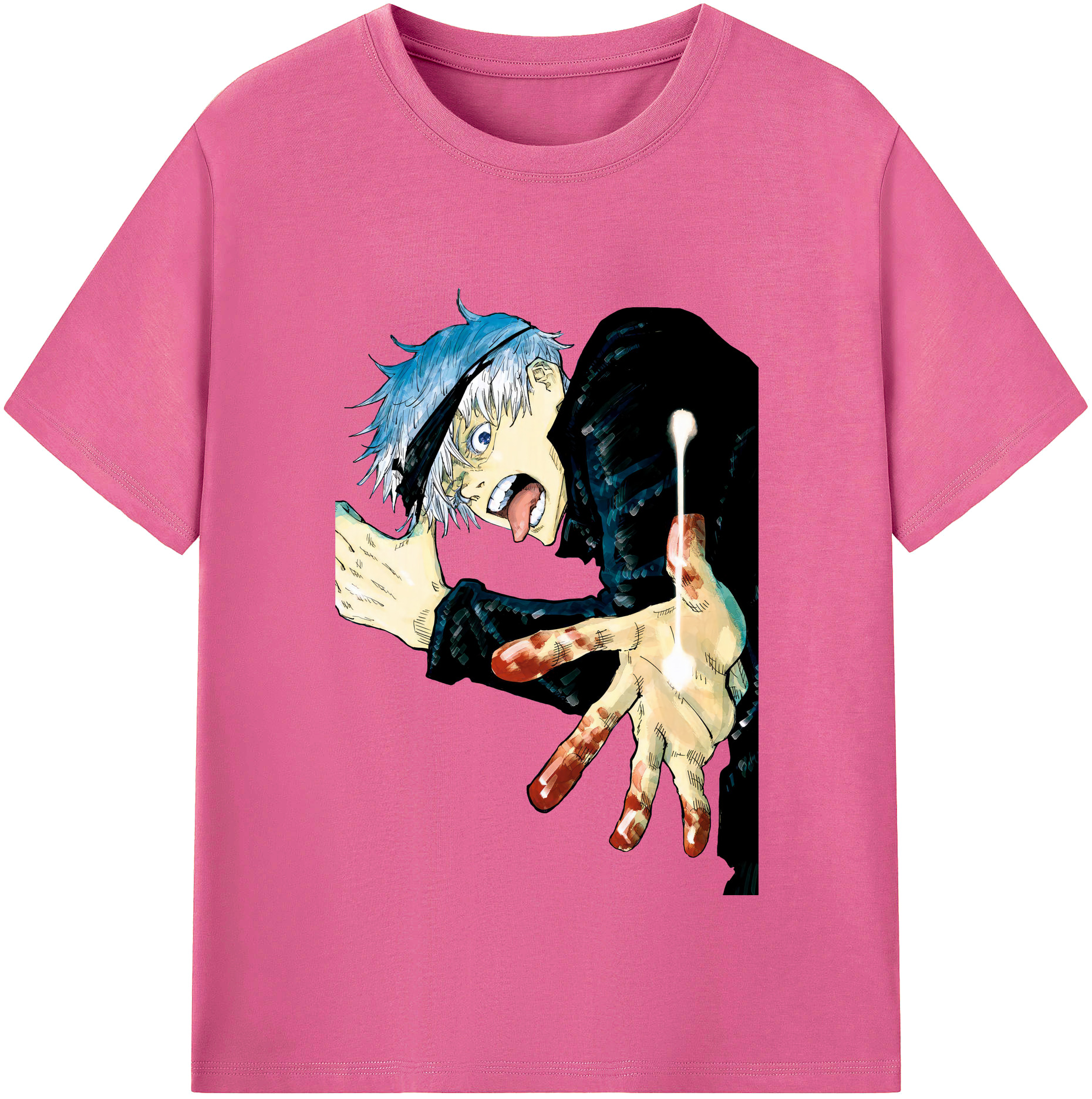 （画像用） 呪術廻戦 Jujutsu Kaisen レディースカジュアルプリントTシャツ（綿100％）