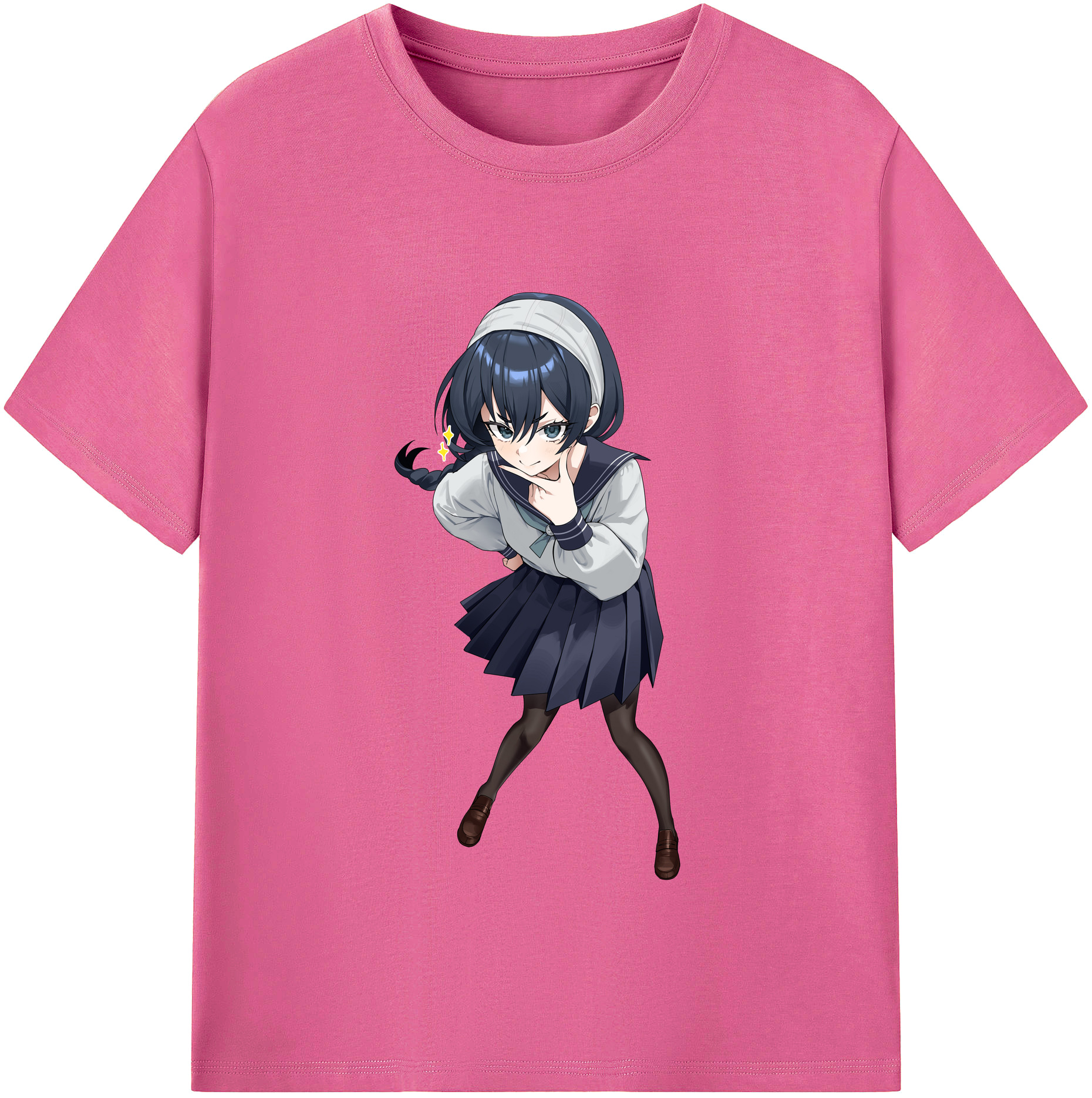 （画像用） 呪術廻戦 Jujutsu Kaisen レディースカジュアルプリントTシャツ（綿100％）