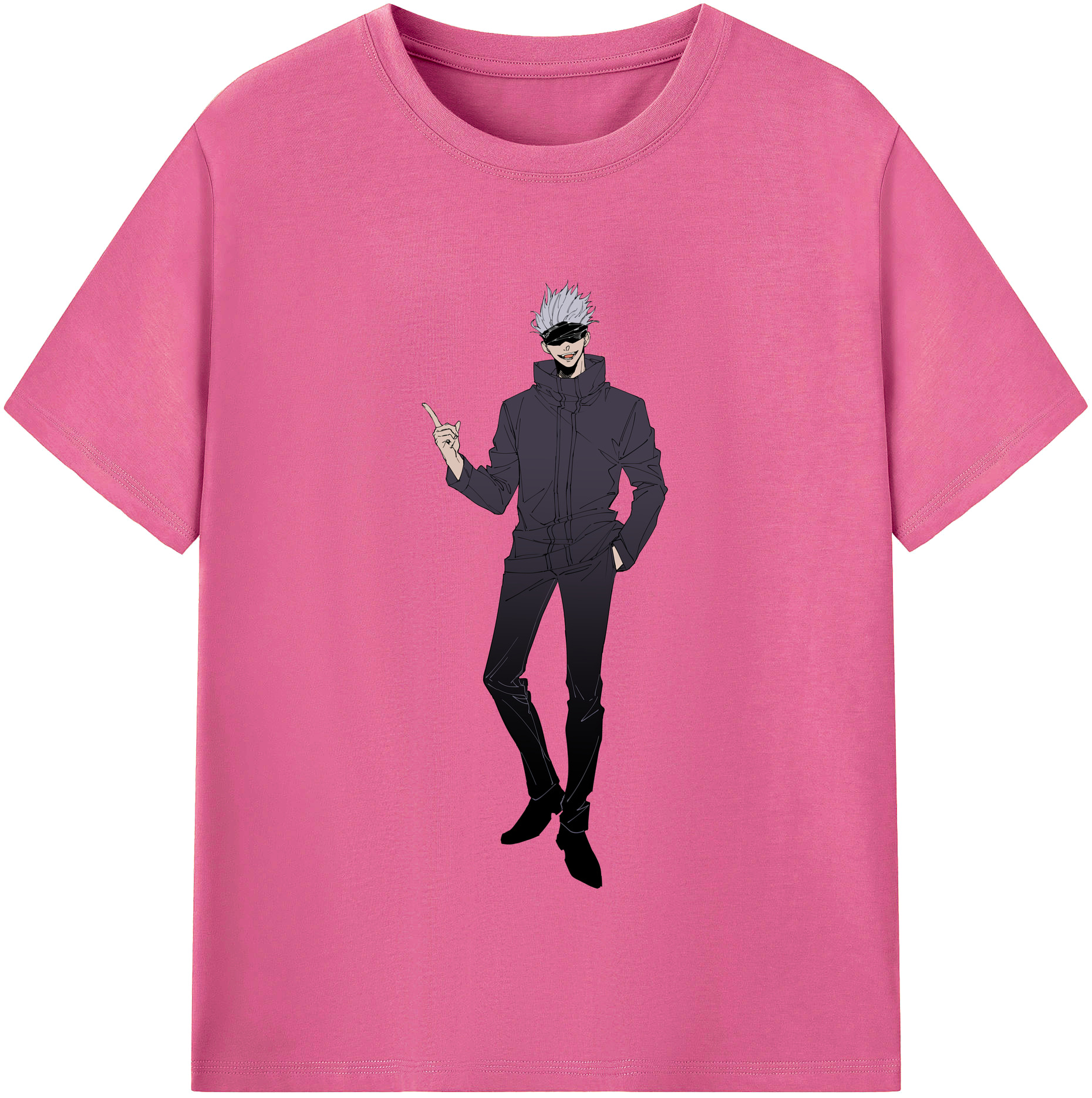 （画像用） 呪術廻戦 Jujutsu Kaisen レディースカジュアルプリントTシャツ（綿100％）