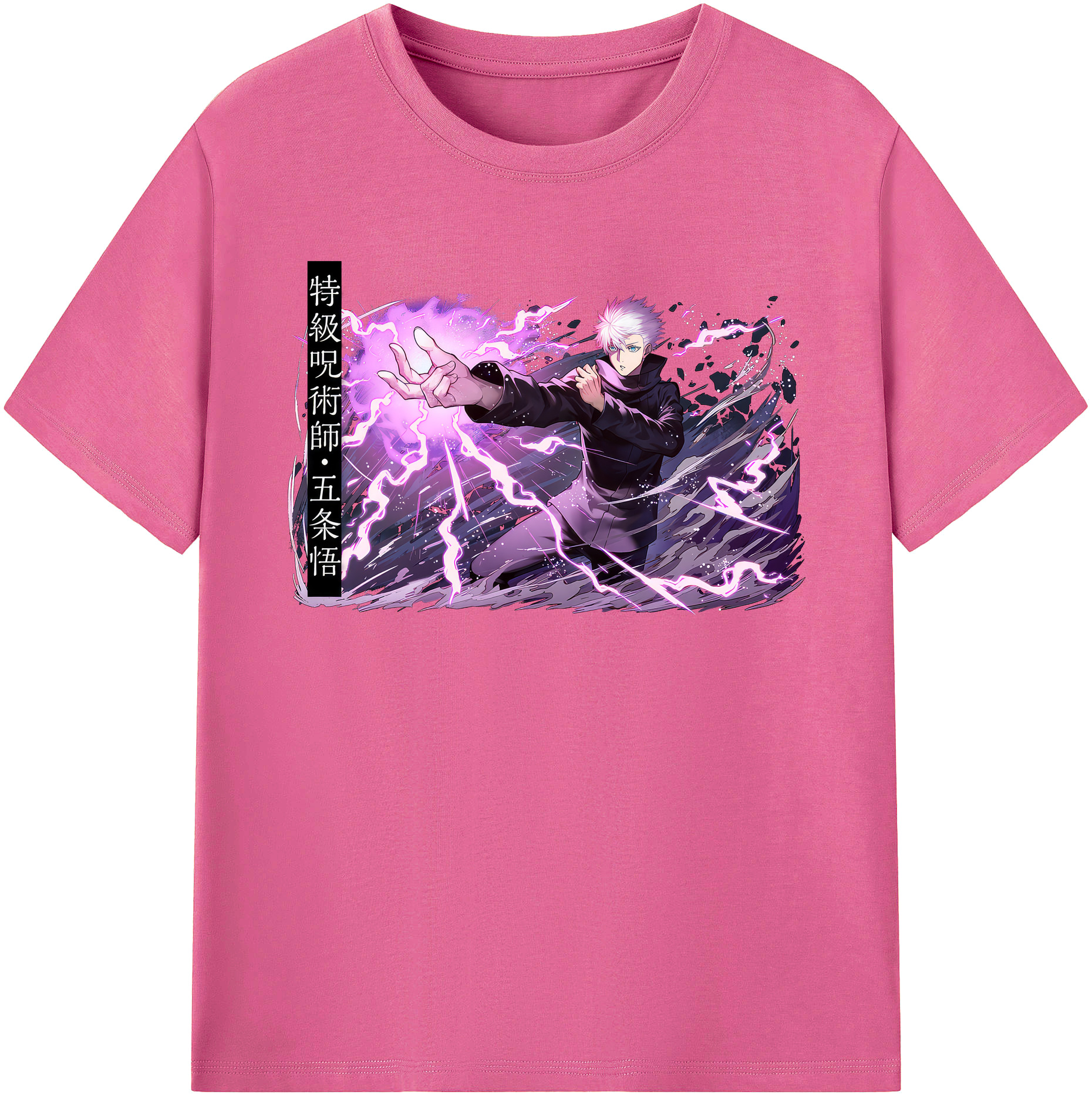 （画像用） 呪術廻戦 Jujutsu Kaisen レディースカジュアルプリントTシャツ（綿100％）