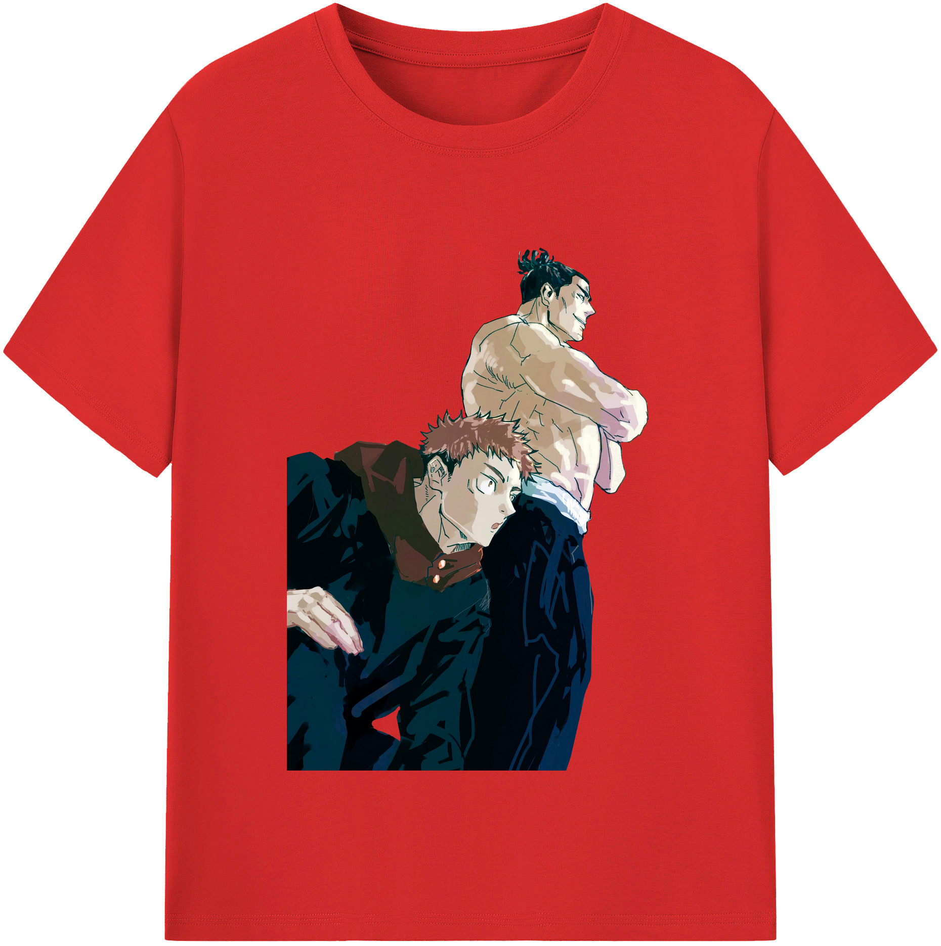 （画像用） 呪術廻戦 Jujutsu Kaisen レディースカジュアルプリントTシャツ（綿100％）