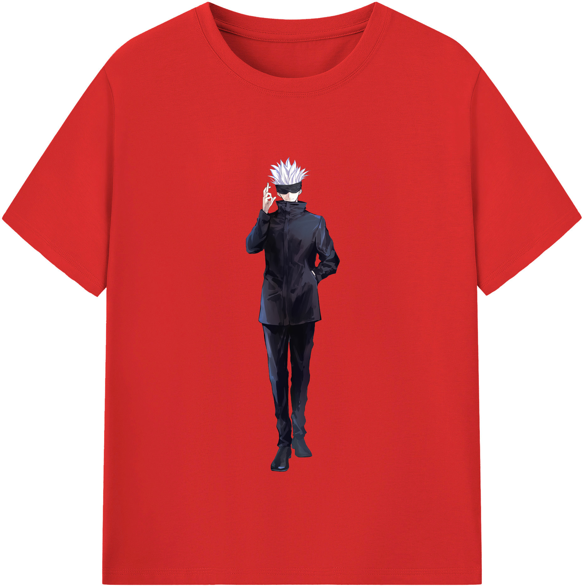 （画像用） 呪術廻戦 Jujutsu Kaisen レディースカジュアルプリントTシャツ（綿100％）