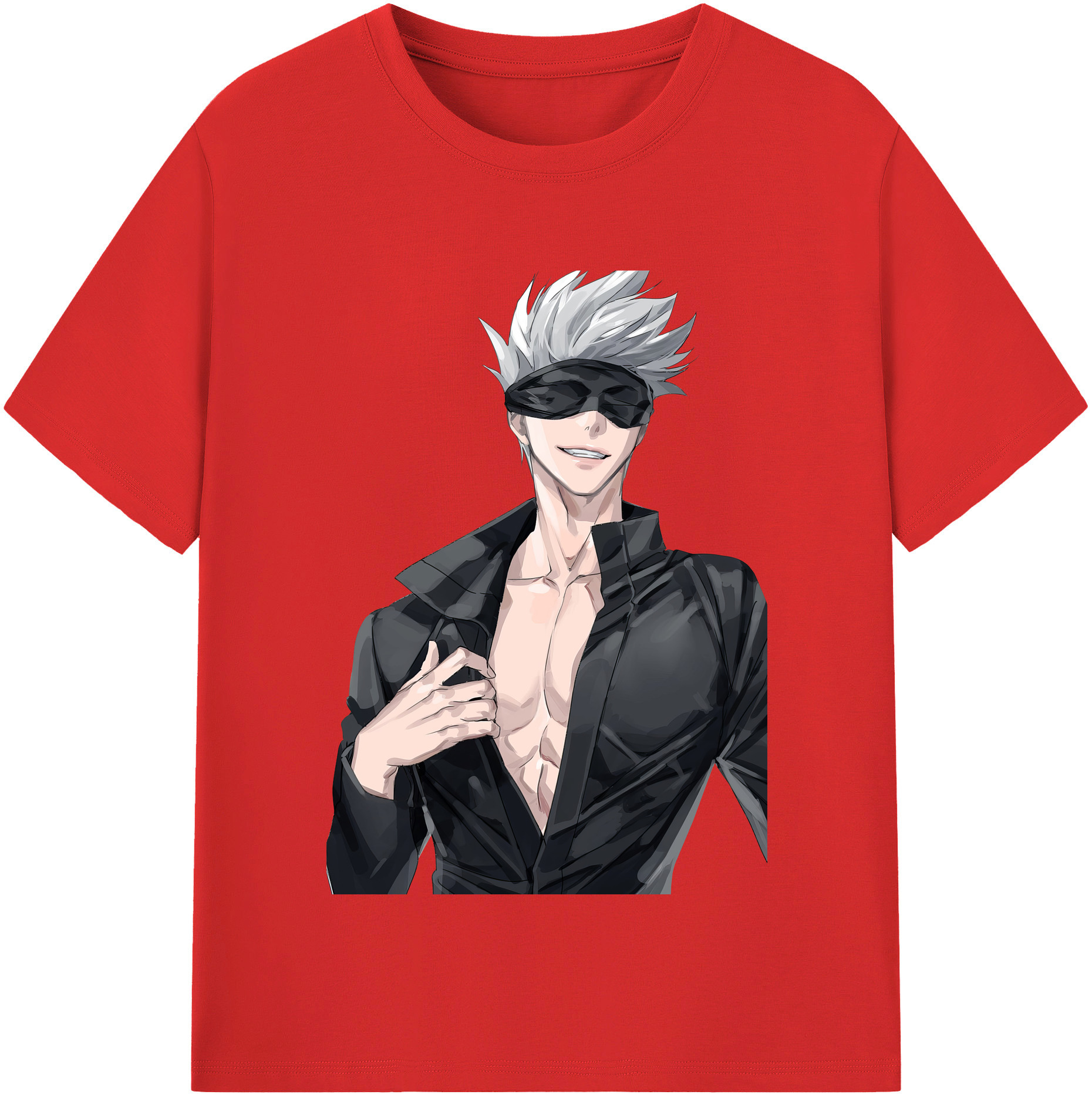 （画像用） 呪術廻戦 Jujutsu Kaisen レディースカジュアルプリントTシャツ（綿100％）