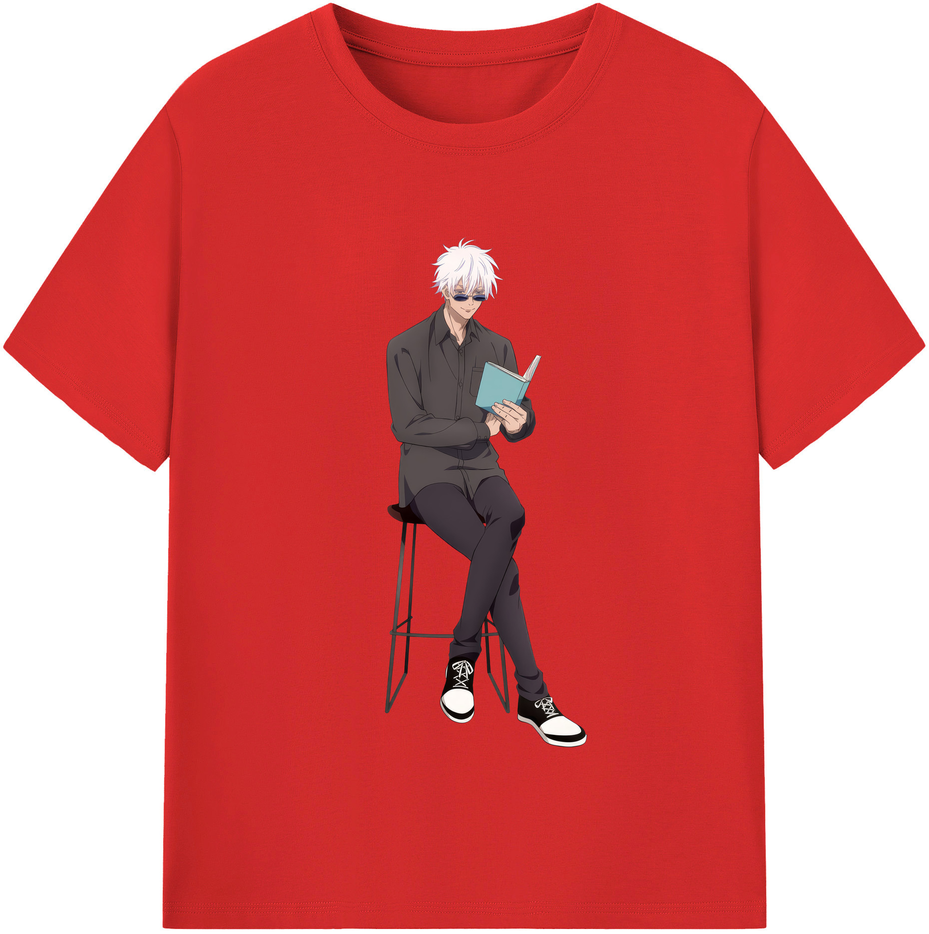 （画像用） 呪術廻戦 Jujutsu Kaisen レディースカジュアルプリントTシャツ（綿100％）