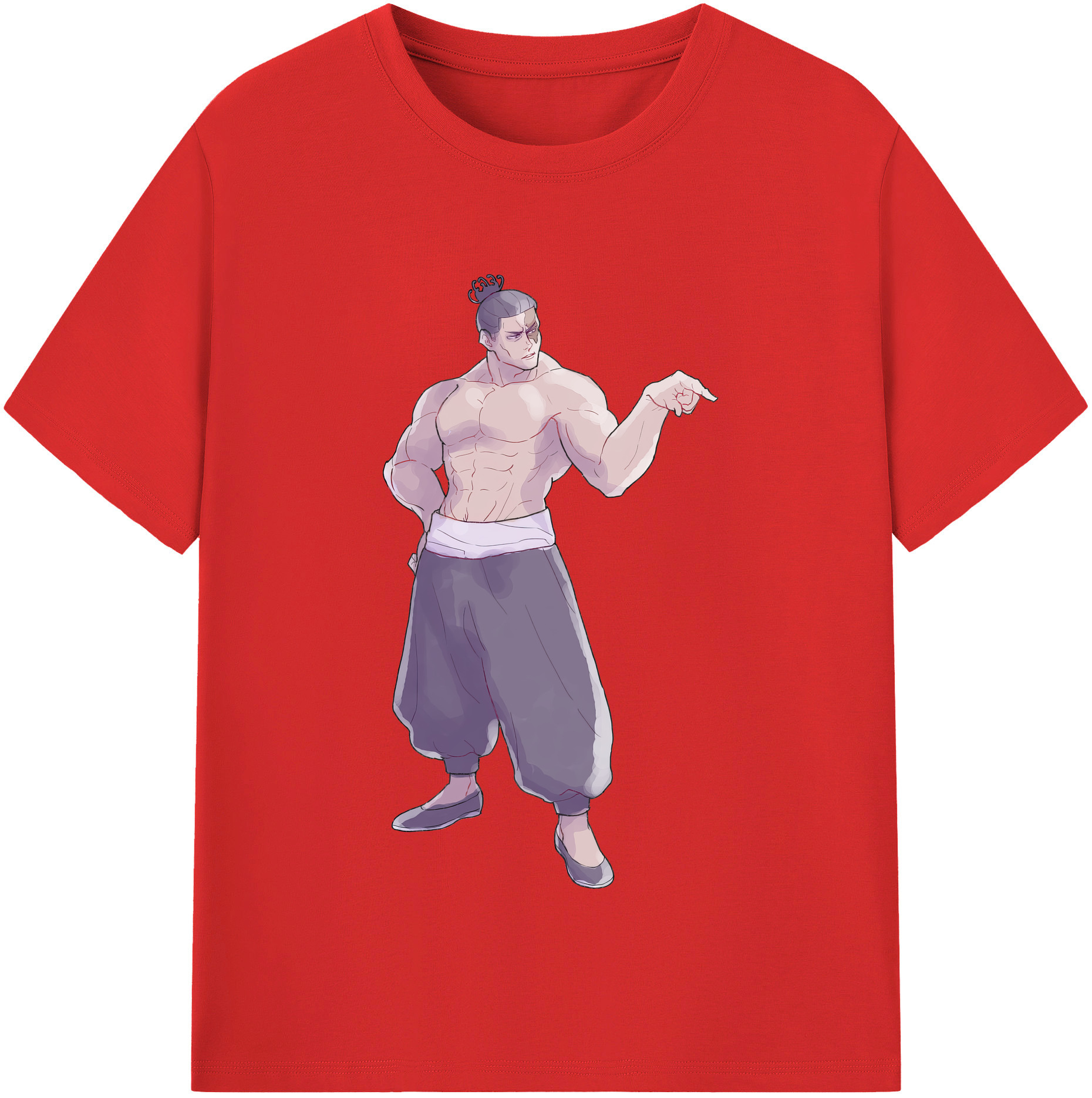 （画像用） 呪術廻戦 Jujutsu Kaisen レディースカジュアルプリントTシャツ（綿100％）