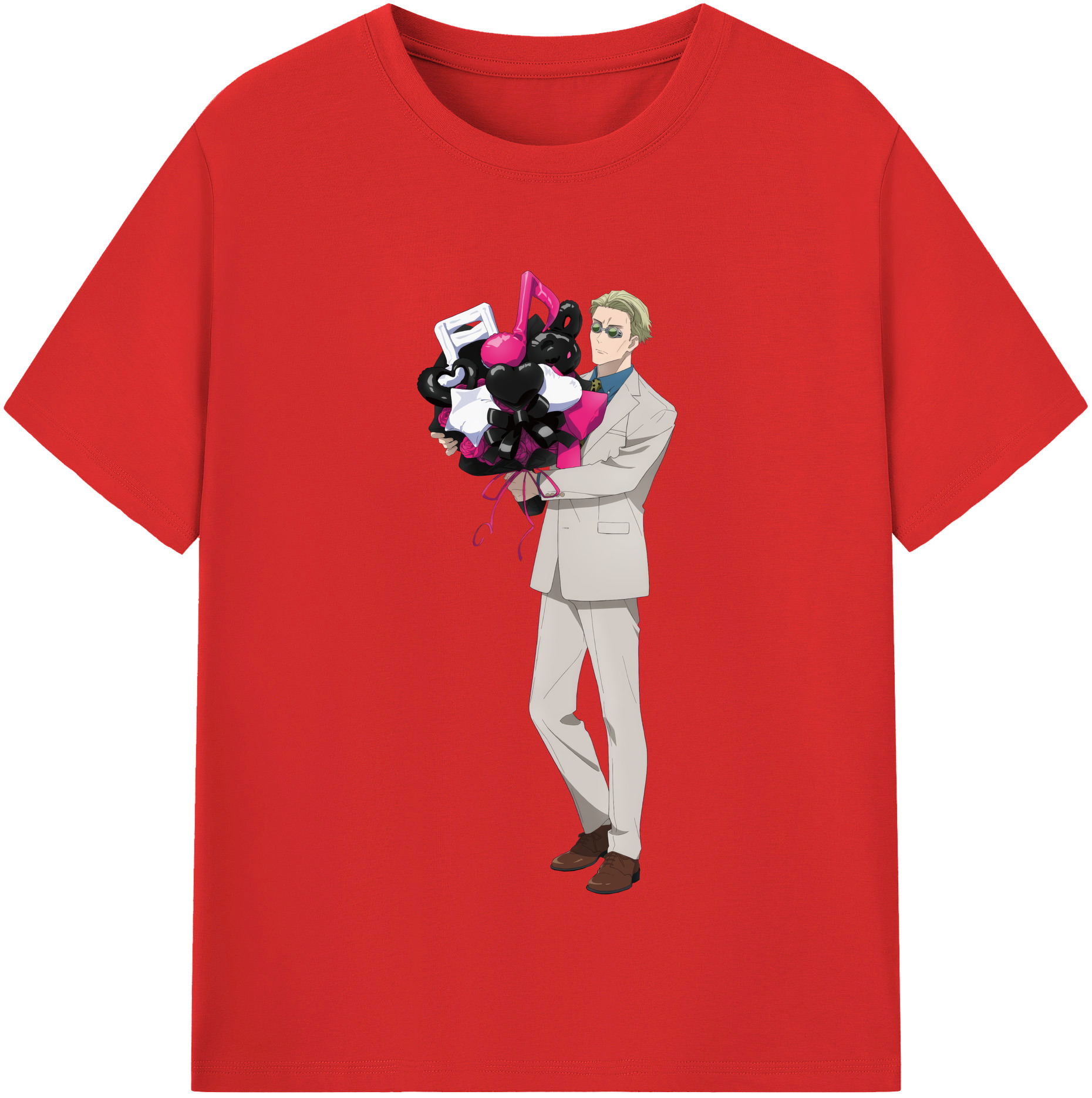 （画像用） 呪術廻戦 Jujutsu Kaisen レディースカジュアルプリントTシャツ（綿100％）