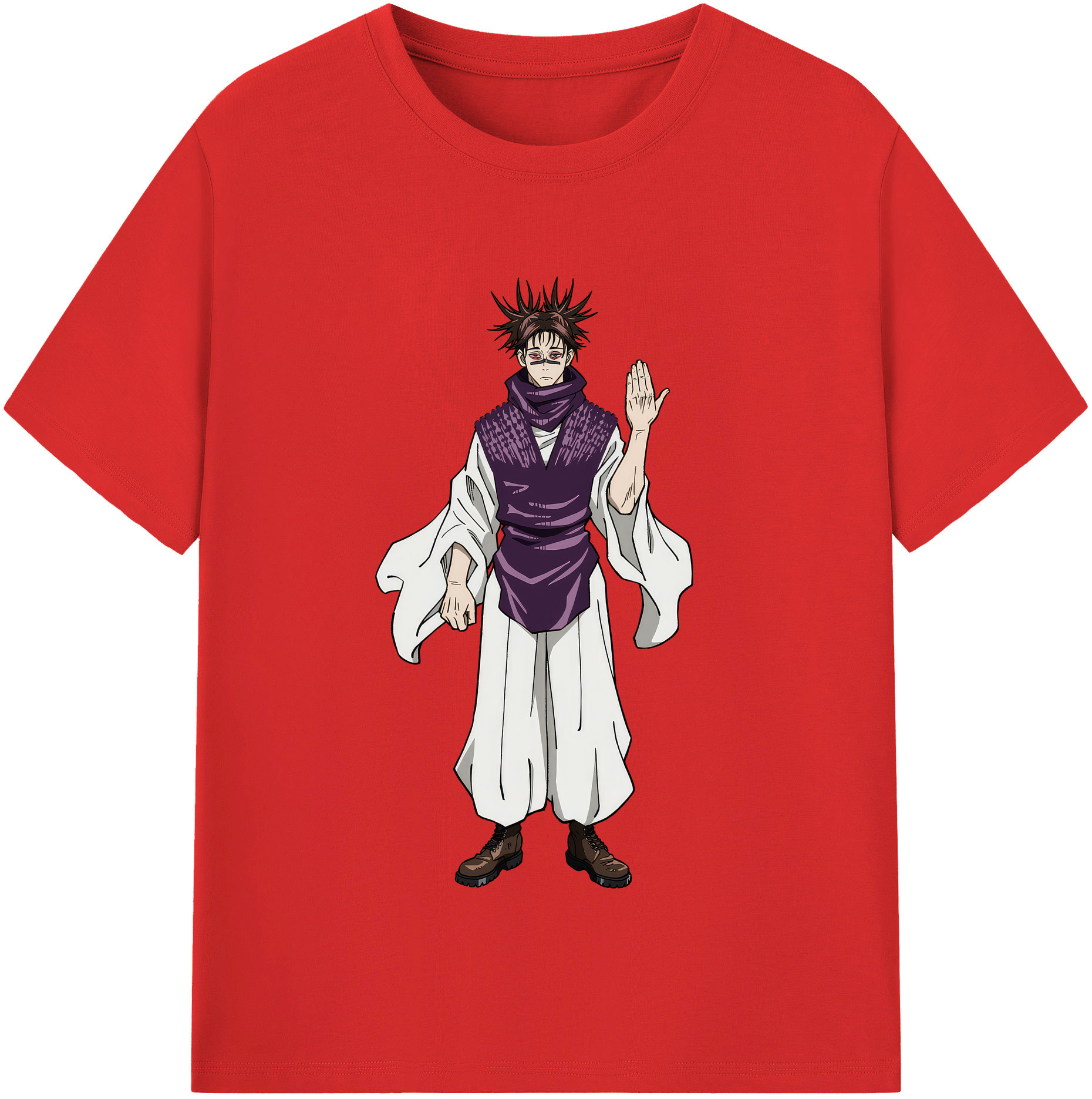 （画像用） 呪術廻戦 Jujutsu Kaisen レディースカジュアルプリントTシャツ（綿100％）
