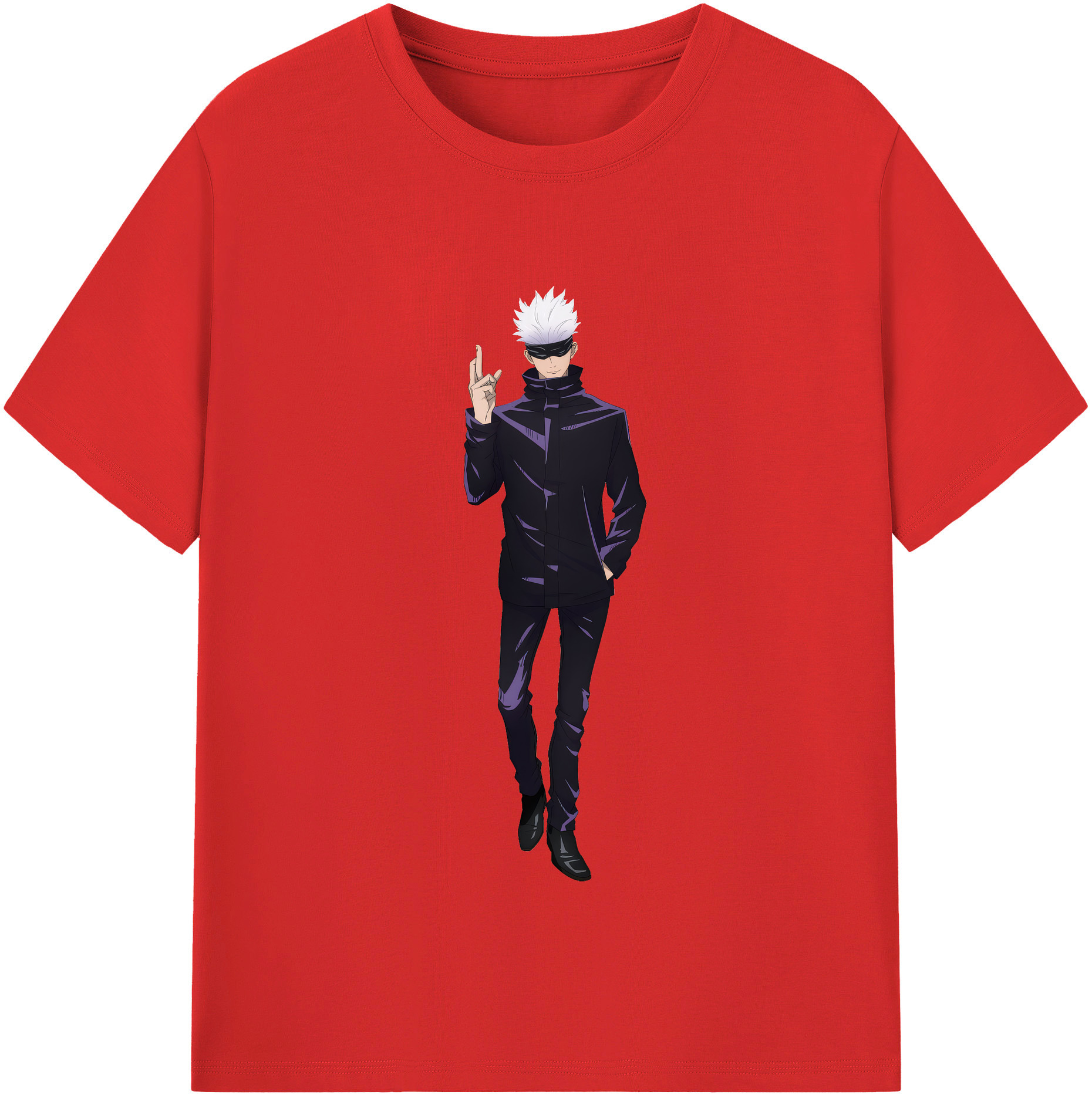 （画像用） 呪術廻戦 Jujutsu Kaisen レディースカジュアルプリントTシャツ（綿100％）