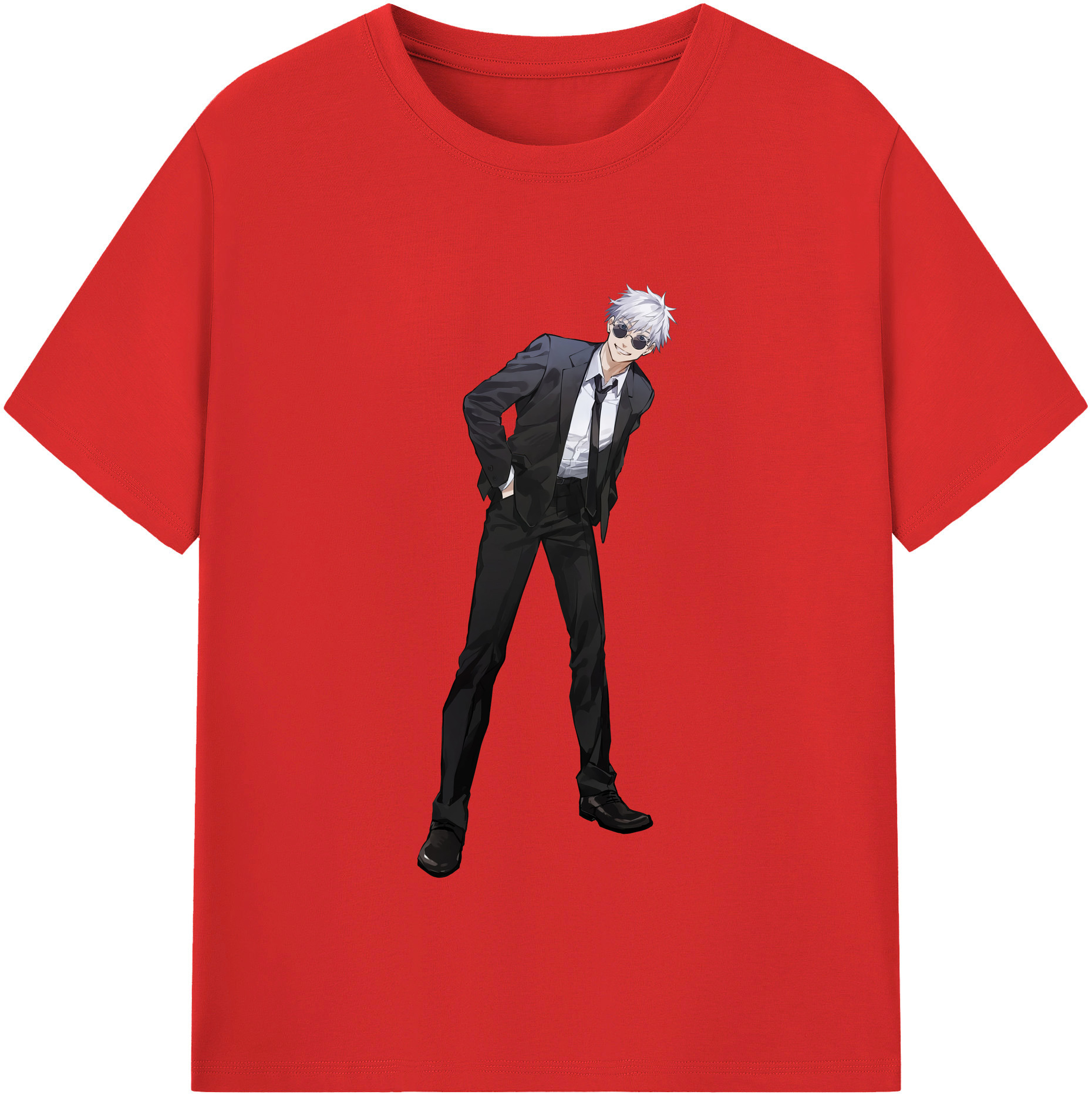 （画像用） 呪術廻戦 Jujutsu Kaisen レディースカジュアルプリントTシャツ（綿100％）