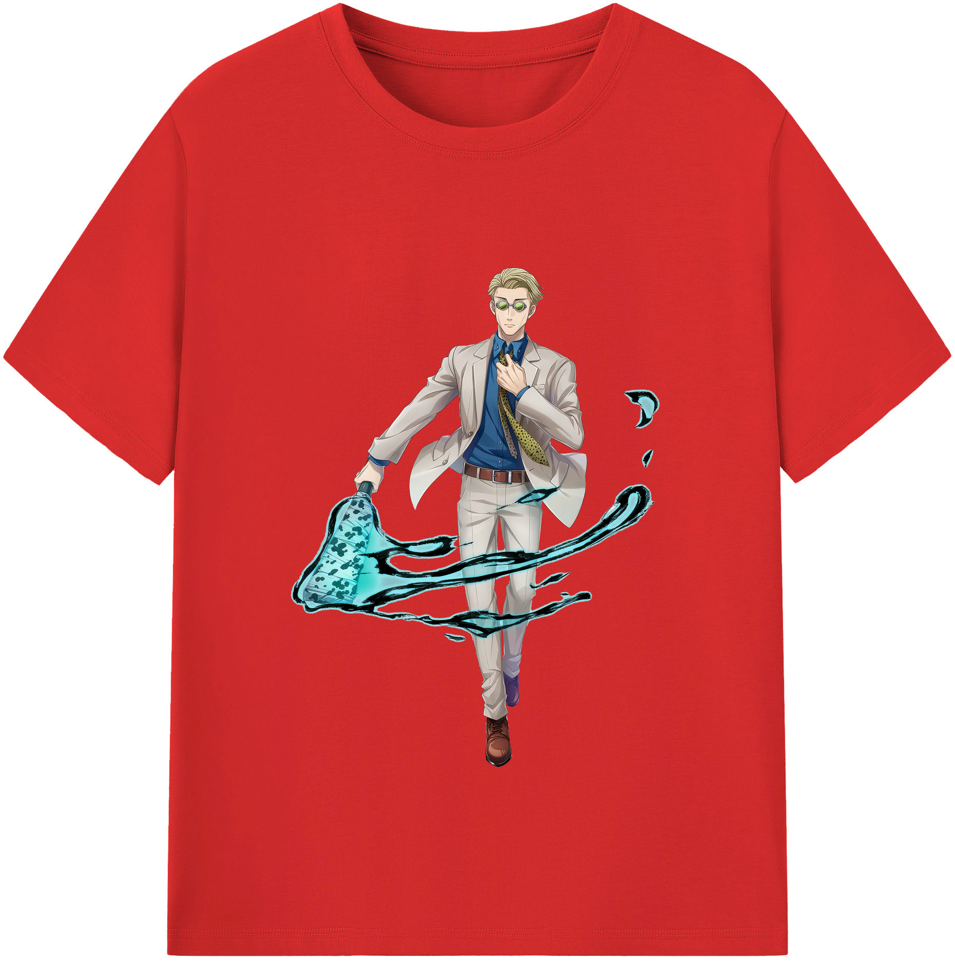 （画像用） 呪術廻戦 Jujutsu Kaisen レディースカジュアルプリントTシャツ（綿100％）