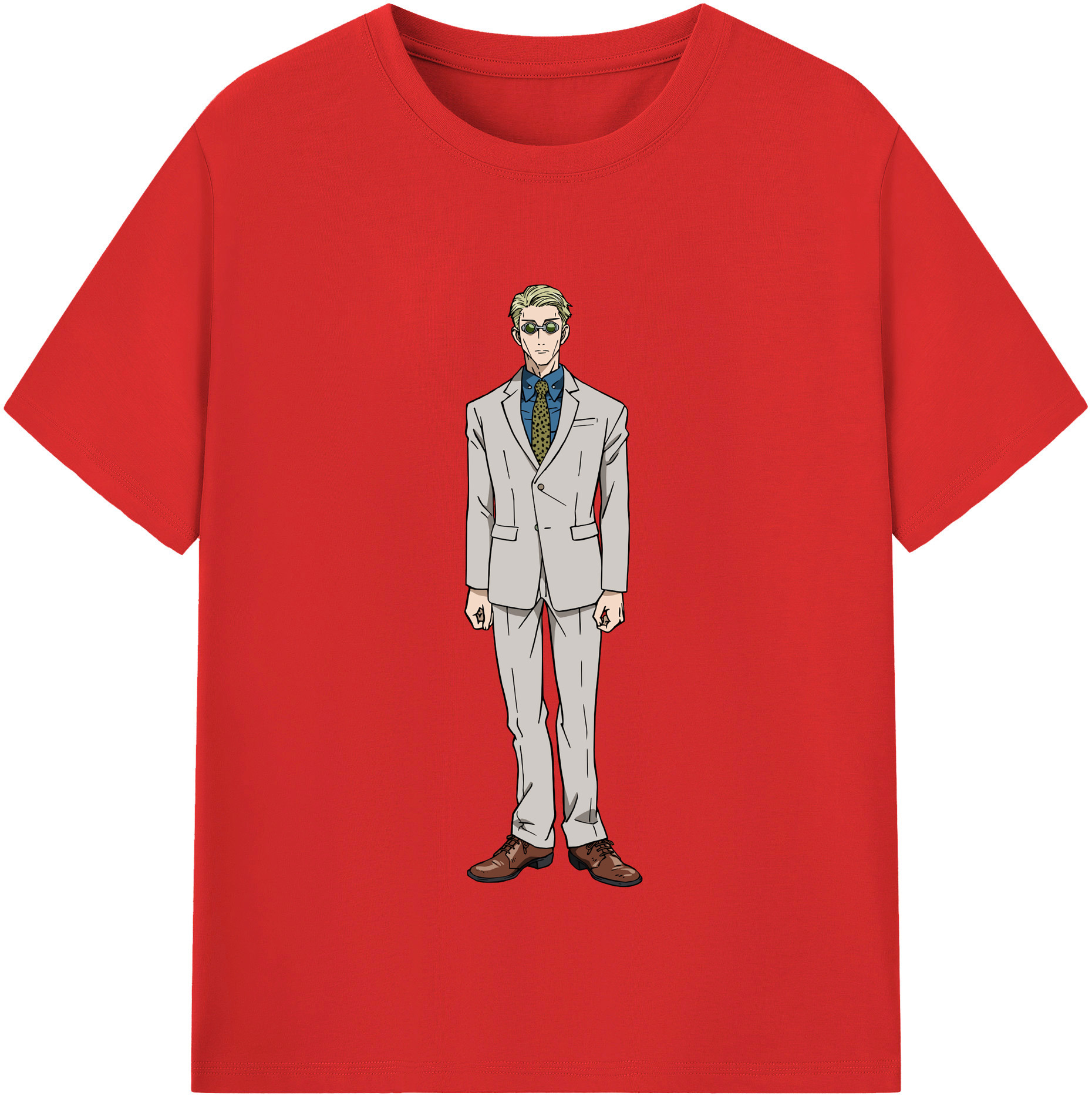 （画像用） 呪術廻戦 Jujutsu Kaisen レディースカジュアルプリントTシャツ（綿100％）