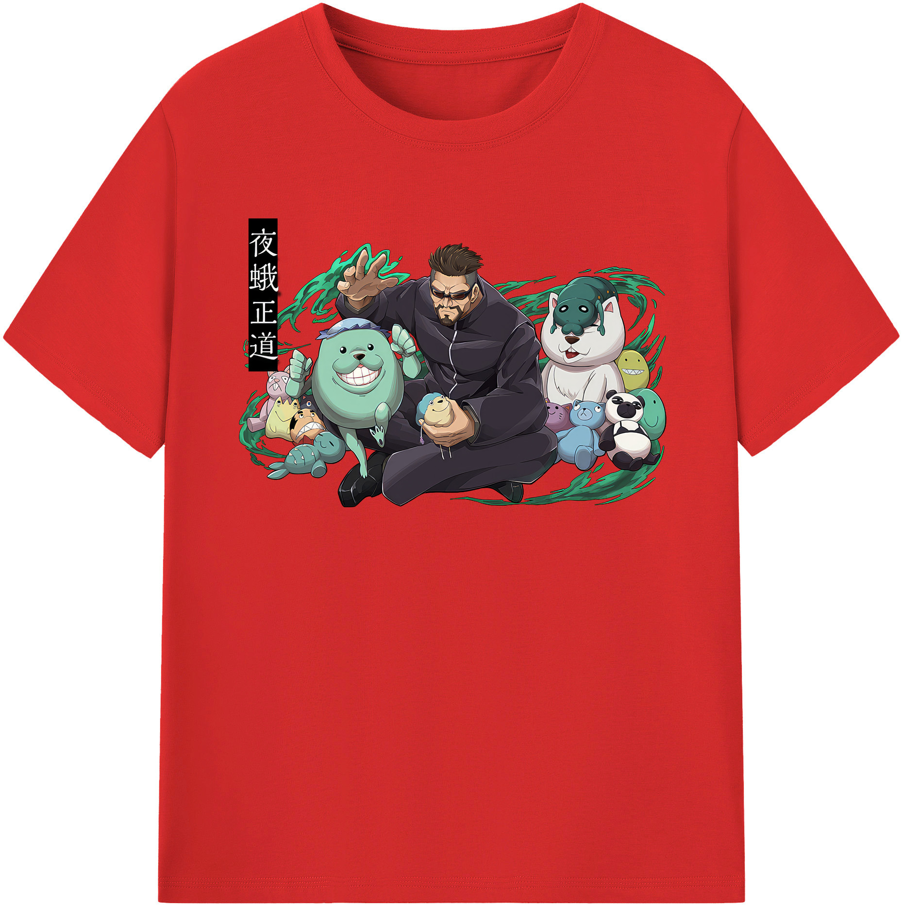 （画像用） 呪術廻戦 Jujutsu Kaisen レディースカジュアルプリントTシャツ（綿100％）
