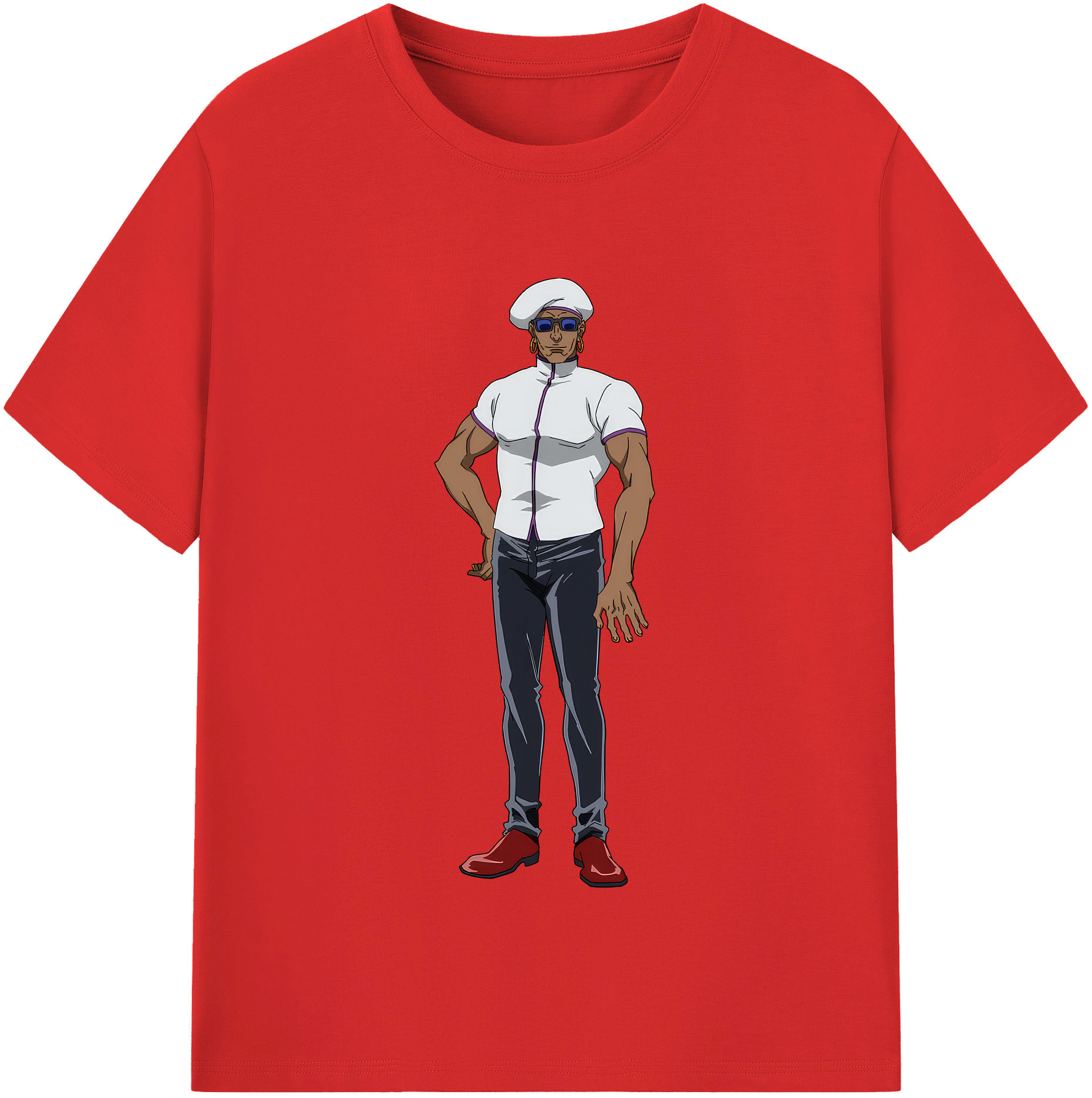 （画像用） 呪術廻戦 Jujutsu Kaisen レディースカジュアルプリントTシャツ（綿100％）