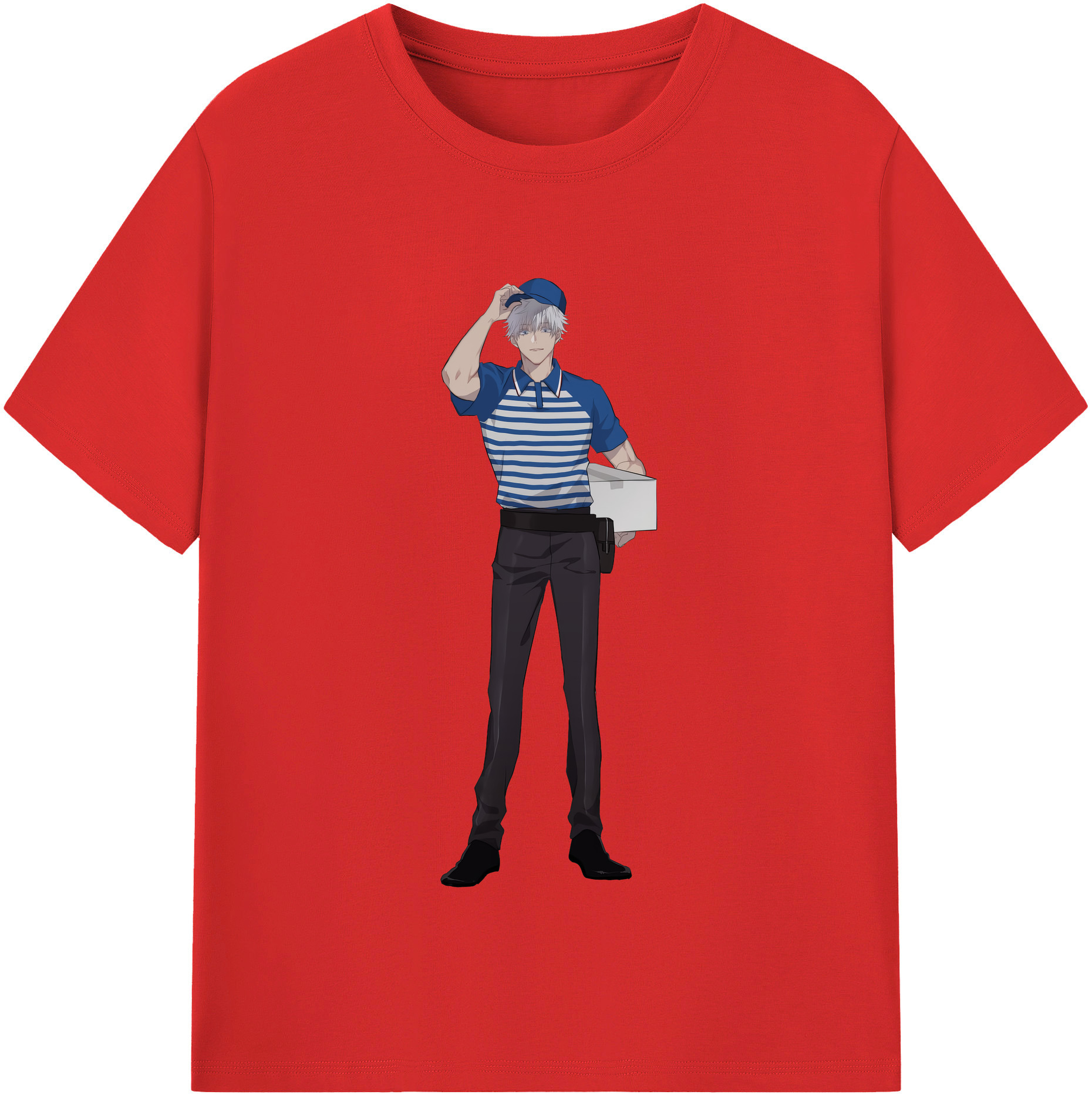 （画像用） 呪術廻戦 Jujutsu Kaisen レディースカジュアルプリントTシャツ（綿100％）