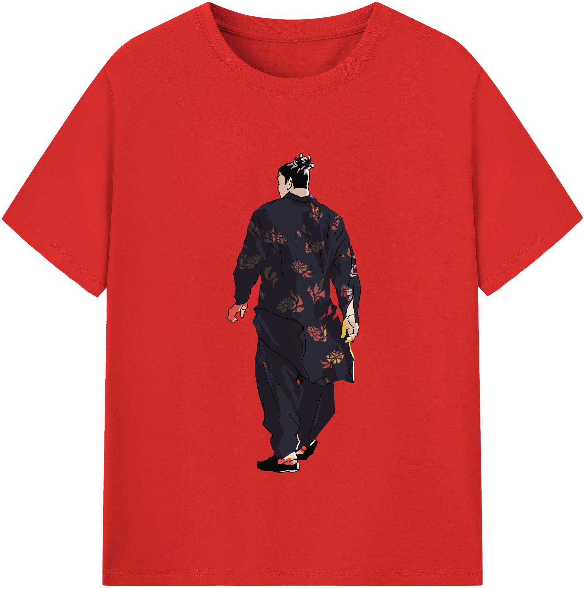 （画像用） 呪術廻戦 Jujutsu Kaisen レディースカジュアルプリントTシャツ（綿100％）