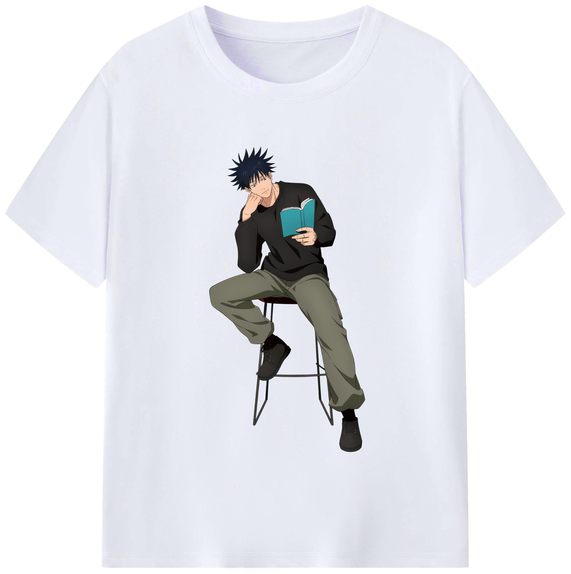 （画像用） 呪術廻戦 Jujutsu Kaisen レディースカジュアルプリントTシャツ（綿100％）
