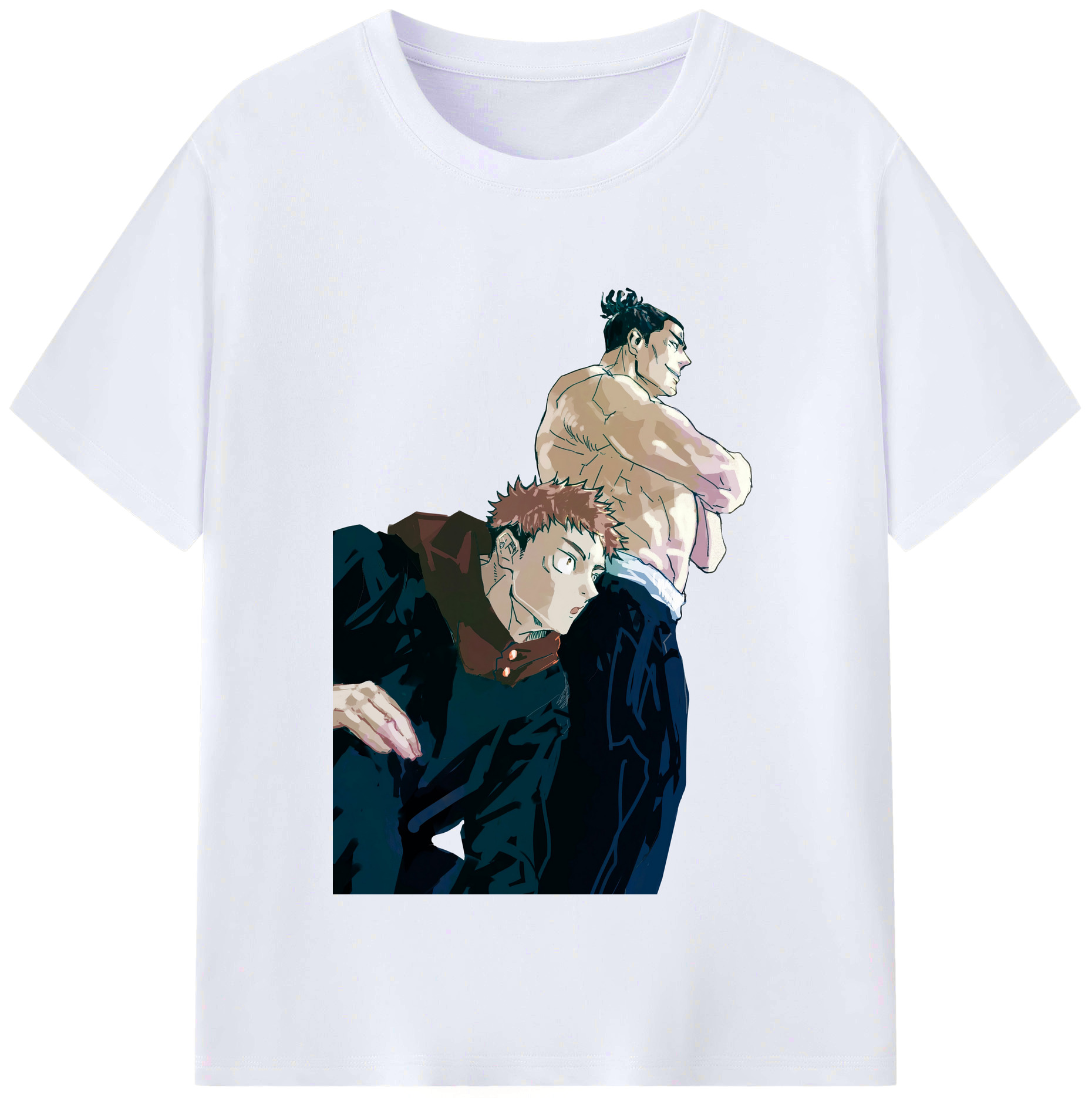 （画像用） 呪術廻戦 Jujutsu Kaisen レディースカジュアルプリントTシャツ（綿100％）
