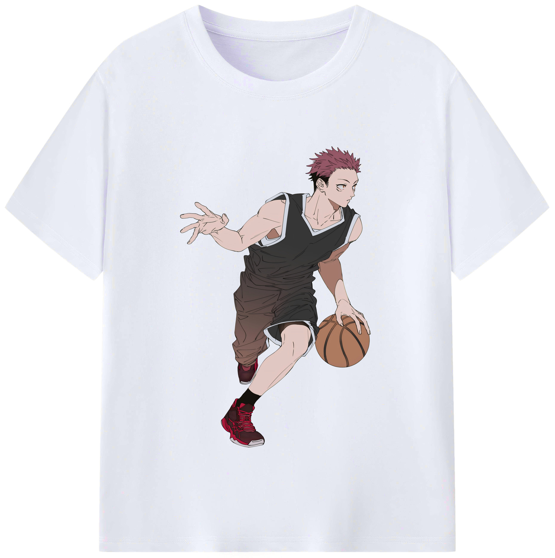 （画像用） 呪術廻戦 Jujutsu Kaisen レディースカジュアルプリントTシャツ（綿100％）