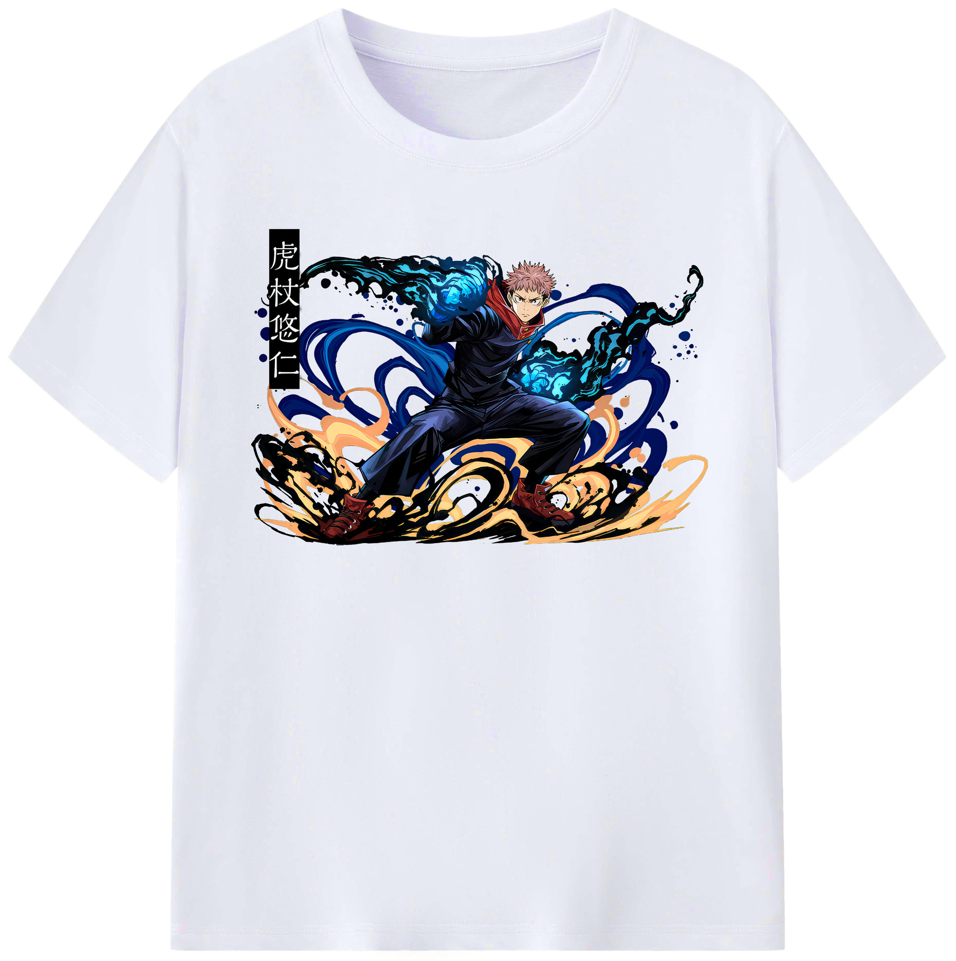 （画像用） 呪術廻戦 Jujutsu Kaisen レディースカジュアルプリントTシャツ（綿100％）